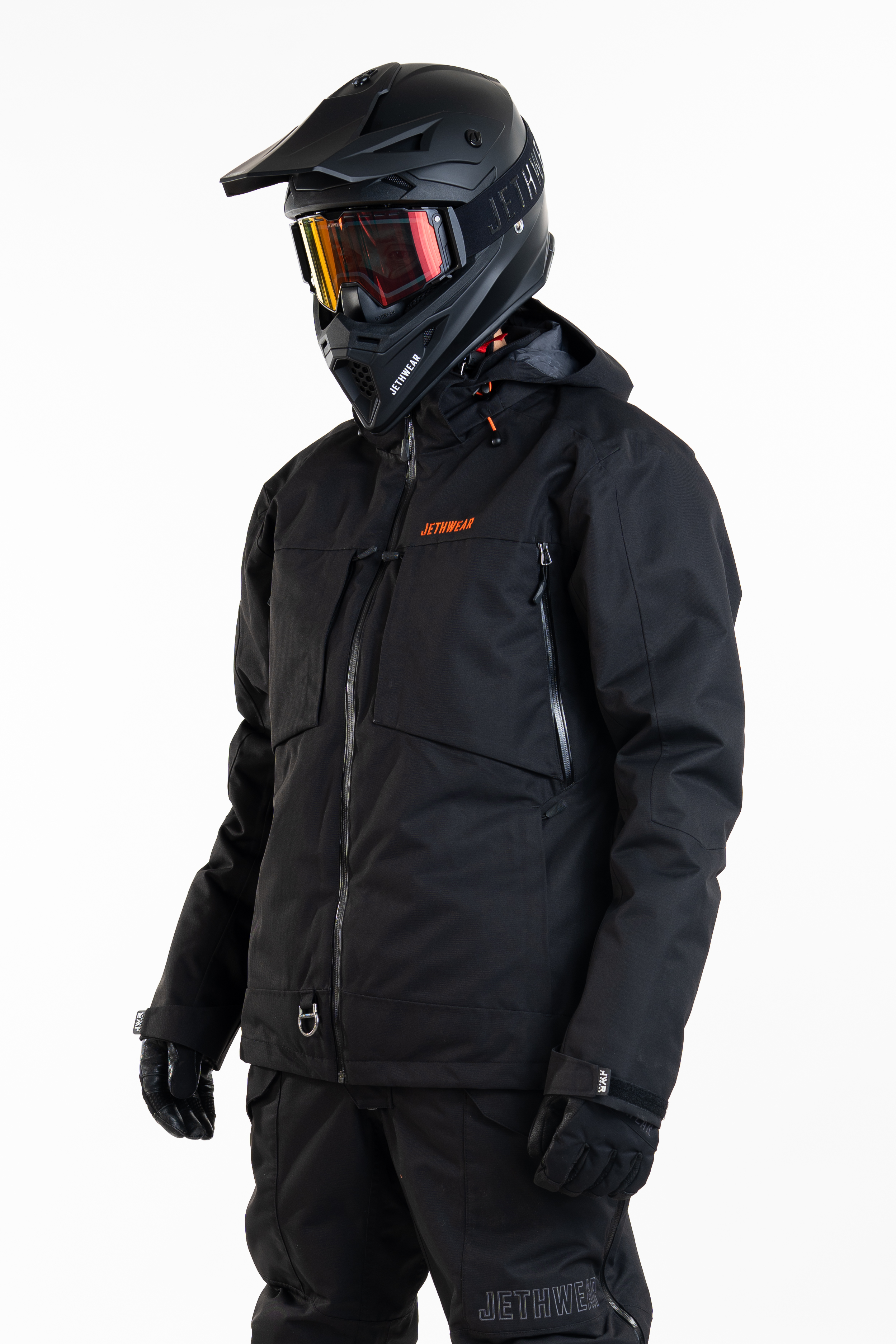 Jethwear Venture Jacket - Black / Orange - S.A.F.E - 2