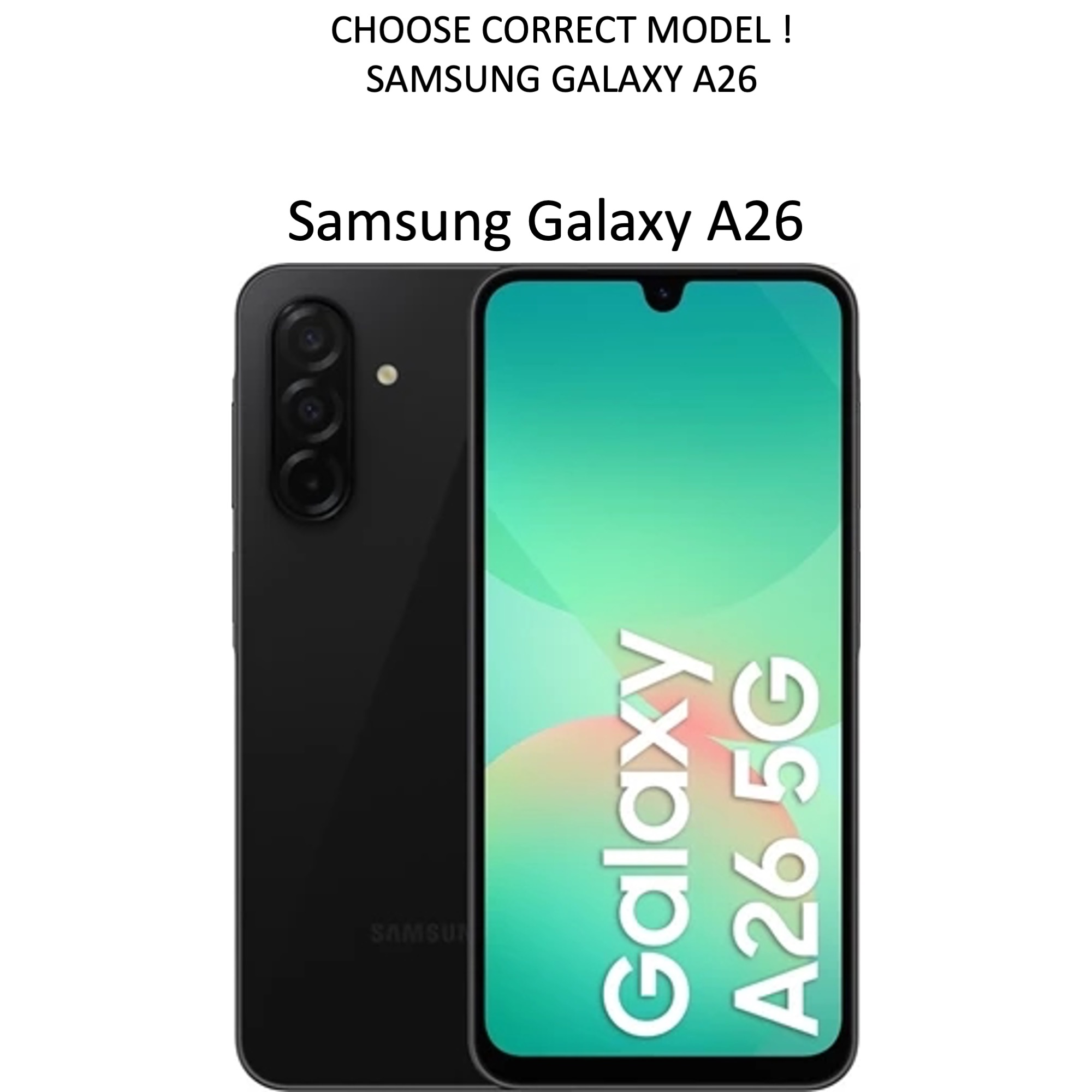Samsung Galaxy A26 skal fodral Army V3 - - 2