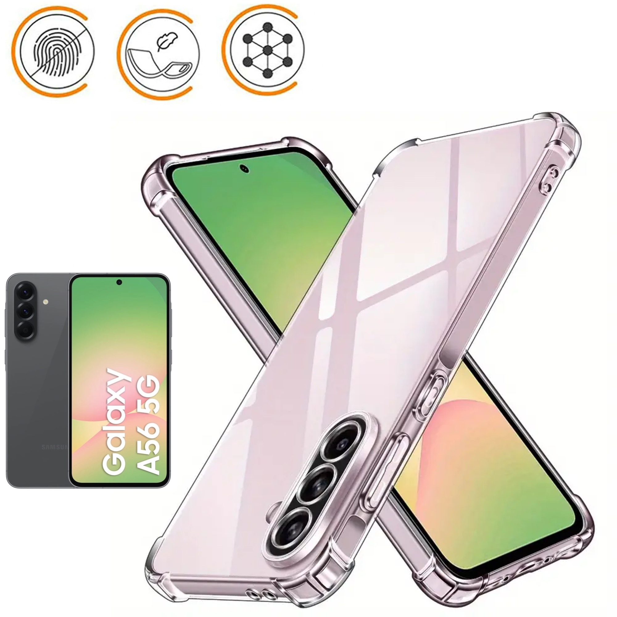 Samsung Galaxy A56 skal fodral Army V3 -