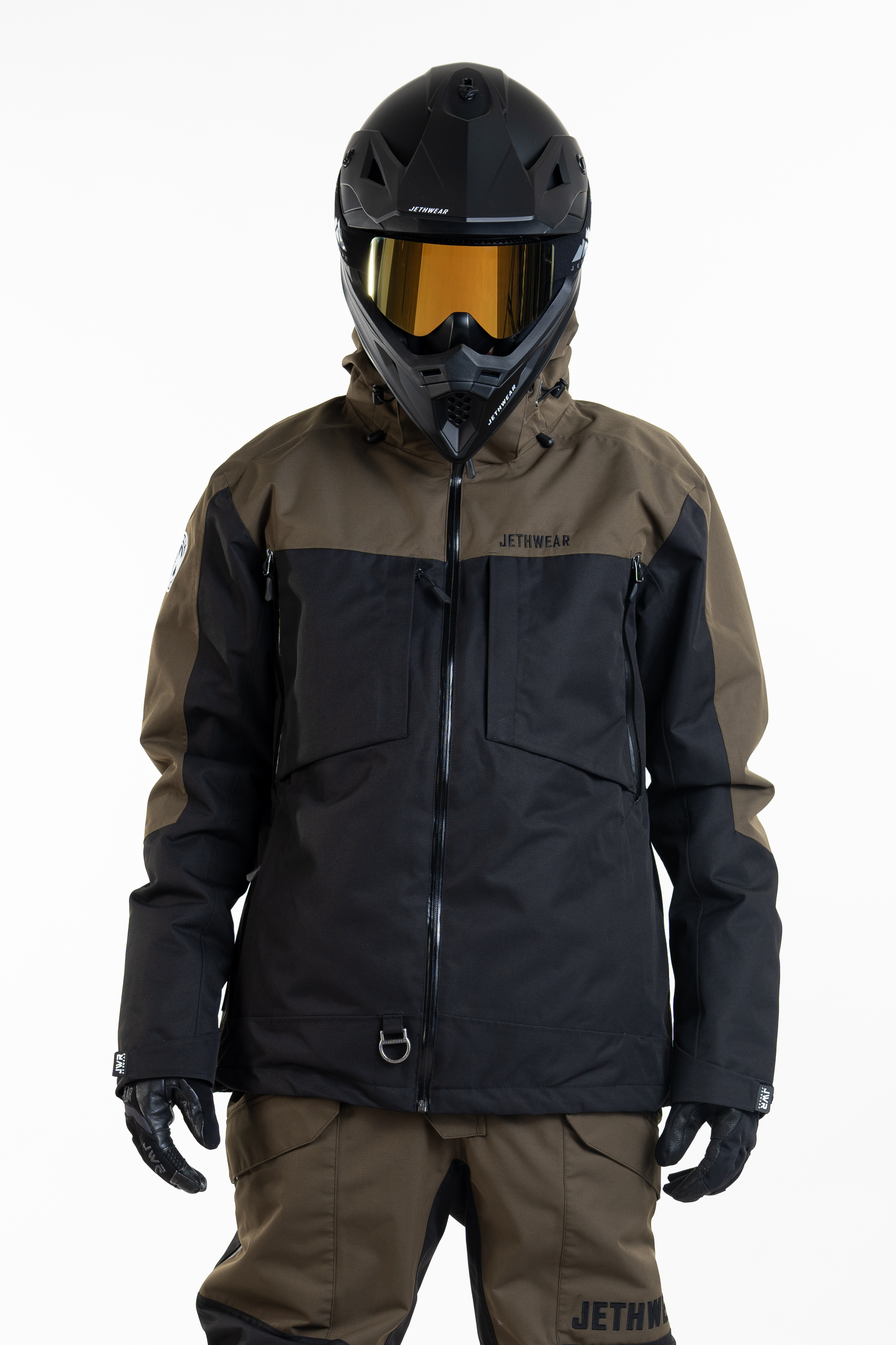 Jethwear Venture Jacket - Black / Olive - S.A.F.E