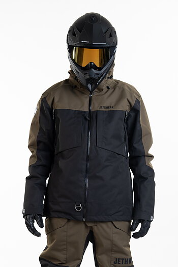 Jethwear Venture Jacket - Black / Olive - S.A.F.E