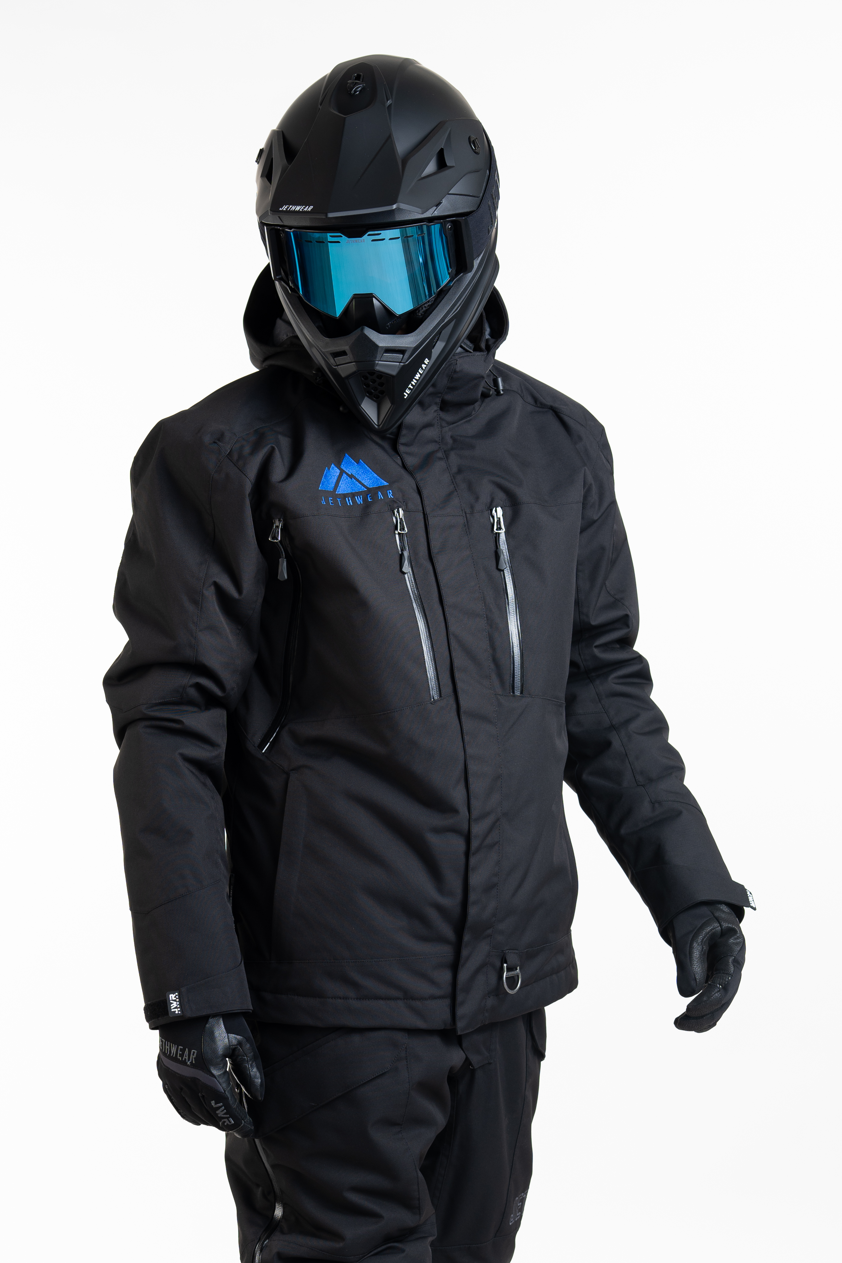 Jethwear Adapt Jacket - Black / Cobalt - 3in1 - 7