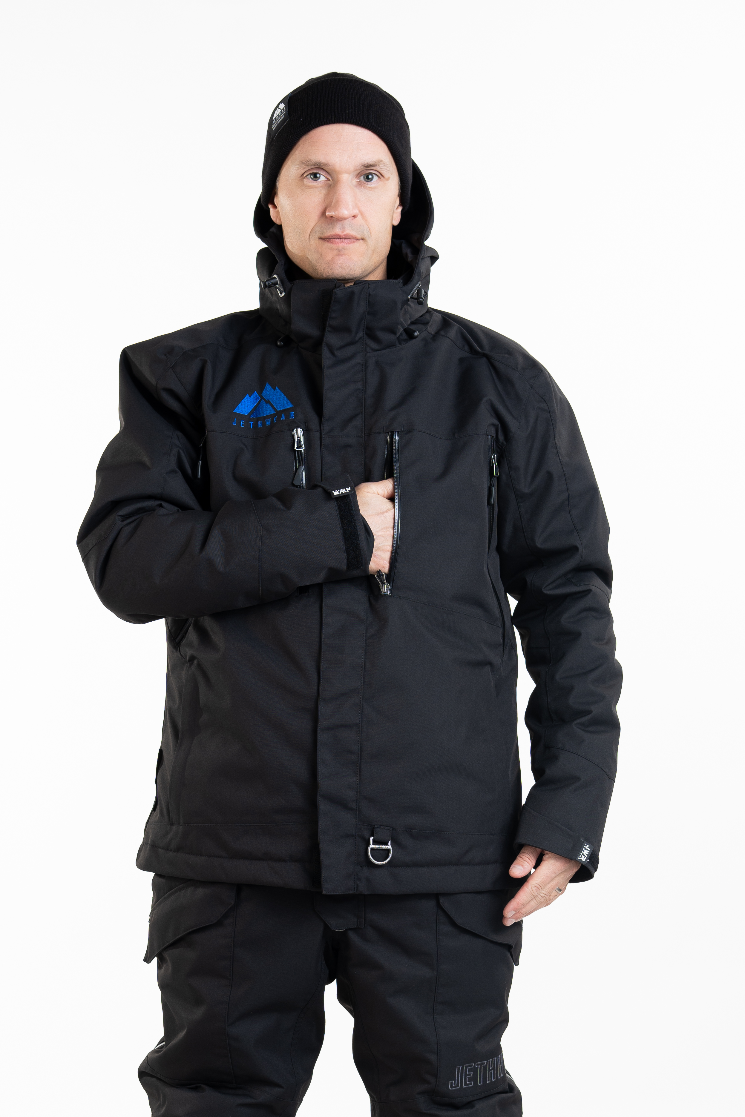 Jethwear Adapt Jacket - Black / Cobalt - 3in1 - 10