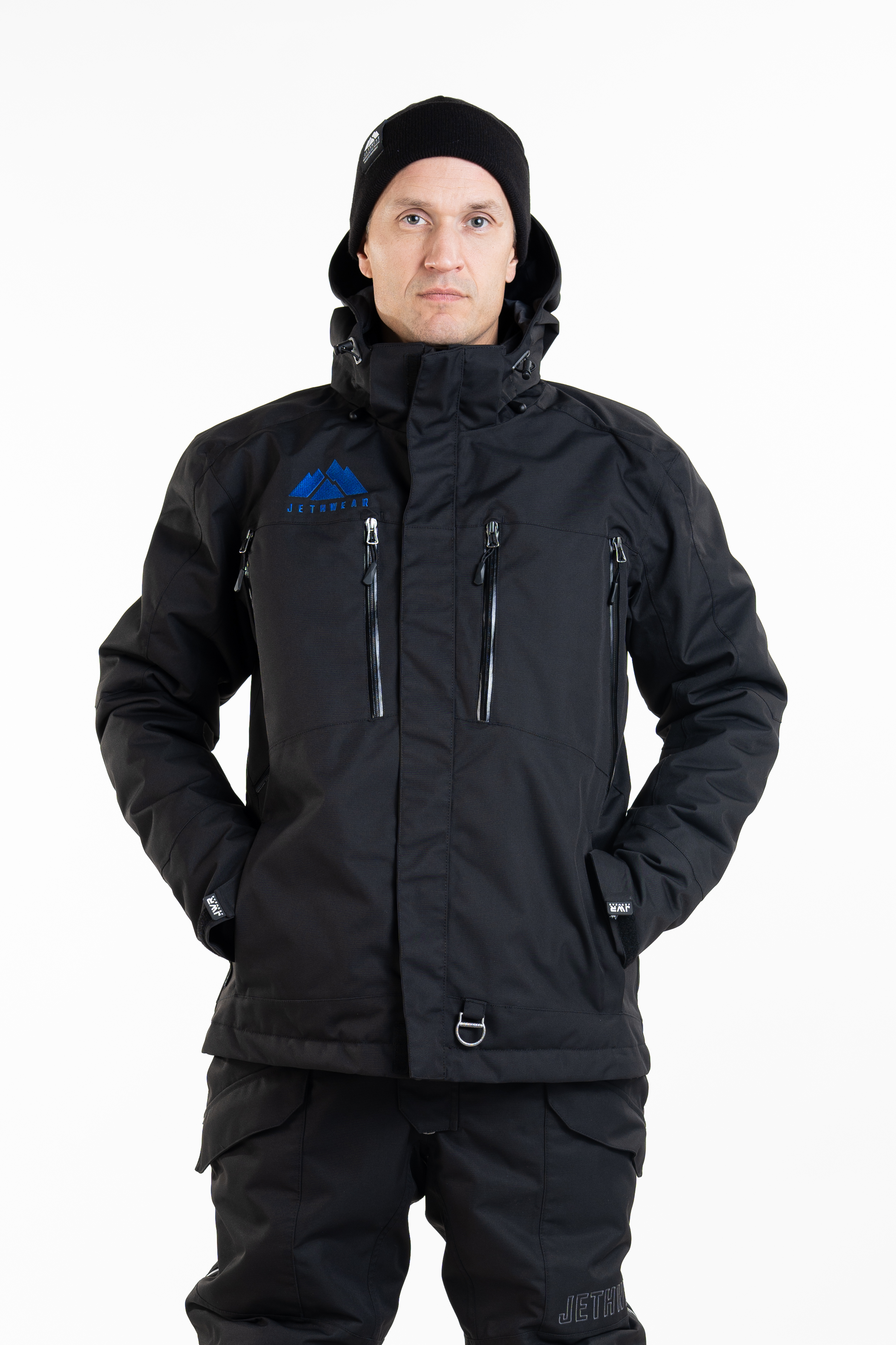 Jethwear Adapt Jacket - Black / Cobalt - 3in1 - 12