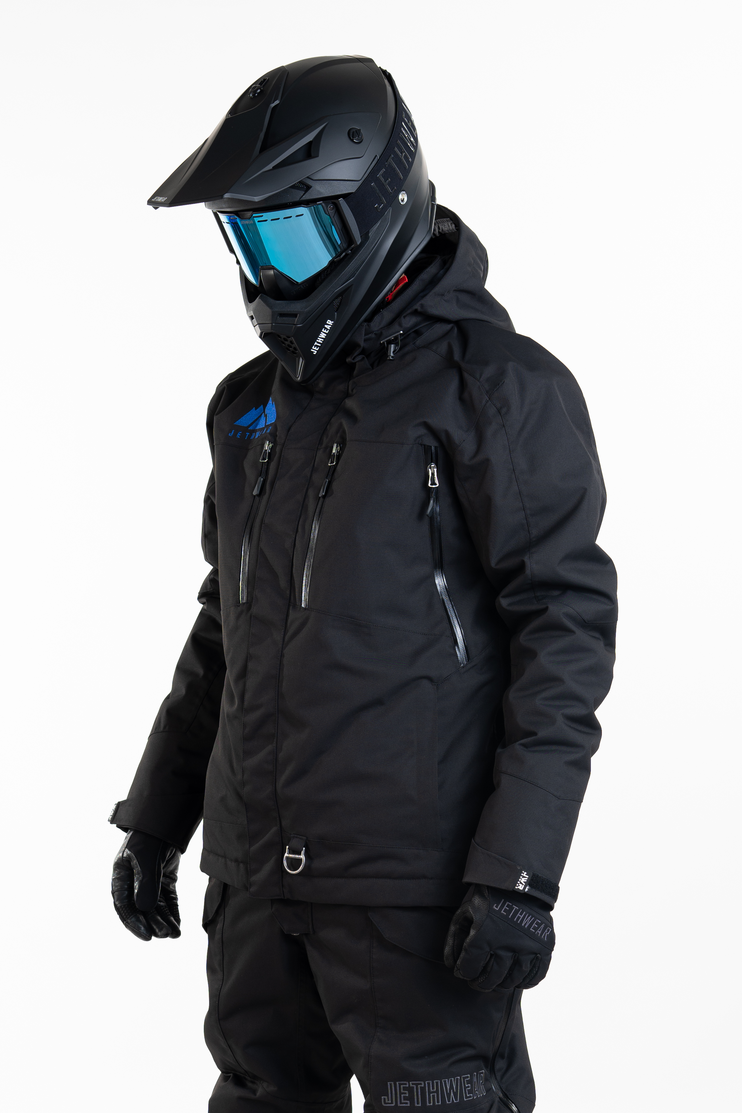 Jethwear Adapt Jacket - Black / Cobalt - 3in1 - 2