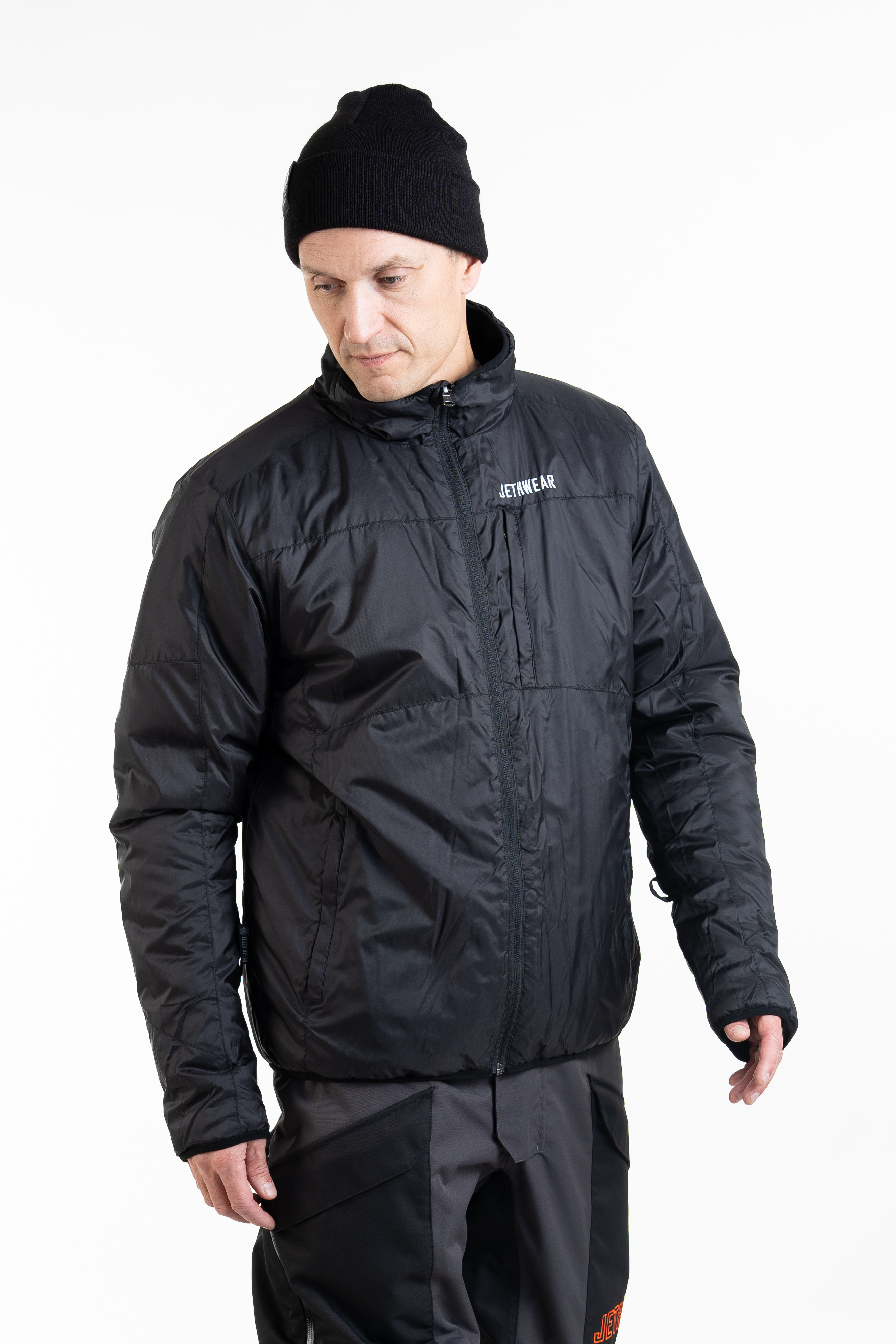 Jethwear Adapt Jacket - Black / Iron / Orange - 3in1 - 20
