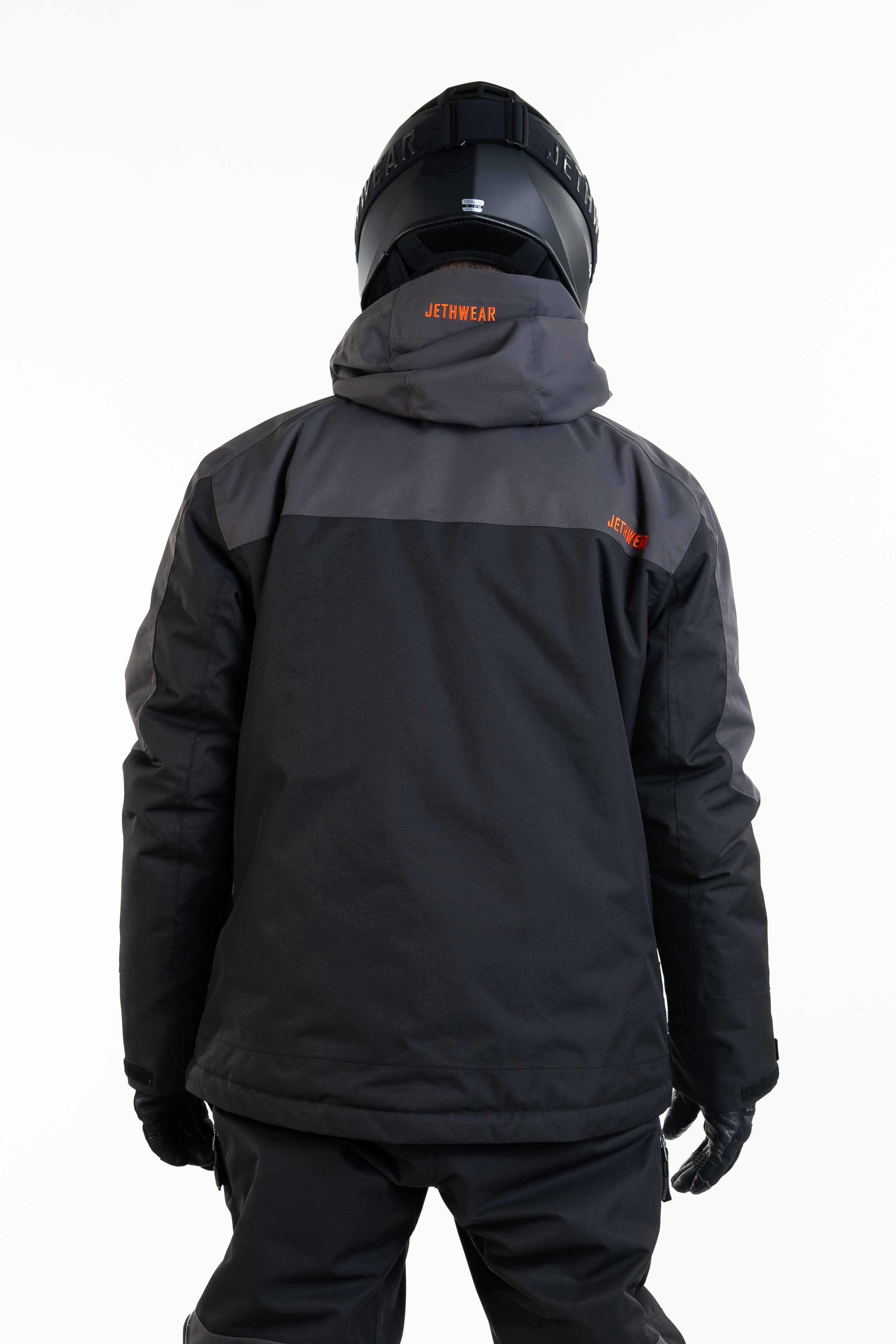 Jethwear Adapt Jacket - Black / Iron / Orange - 3in1 - 4