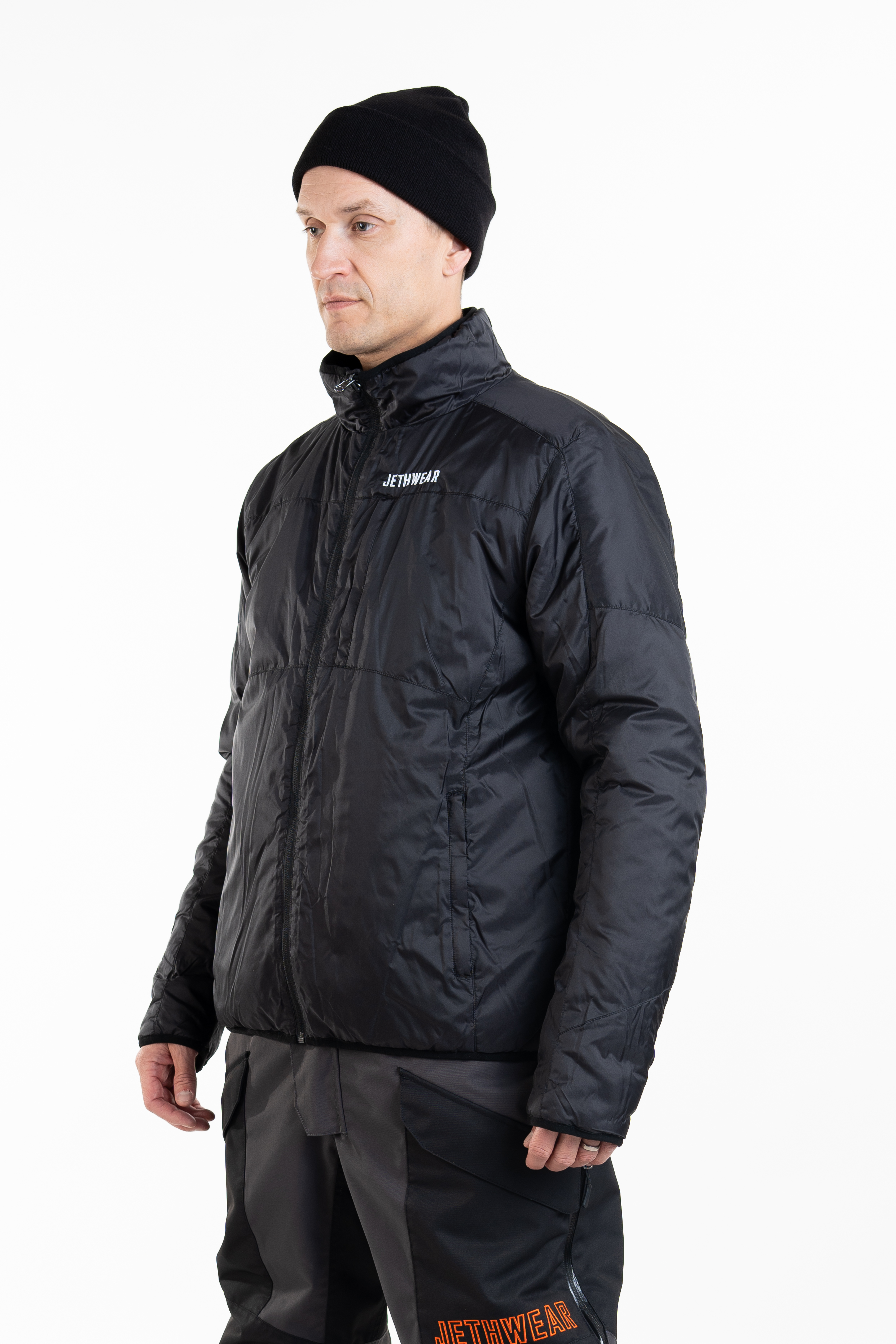 Jethwear Adapt Jacket - Black / Iron / Orange - 3in1 - 16