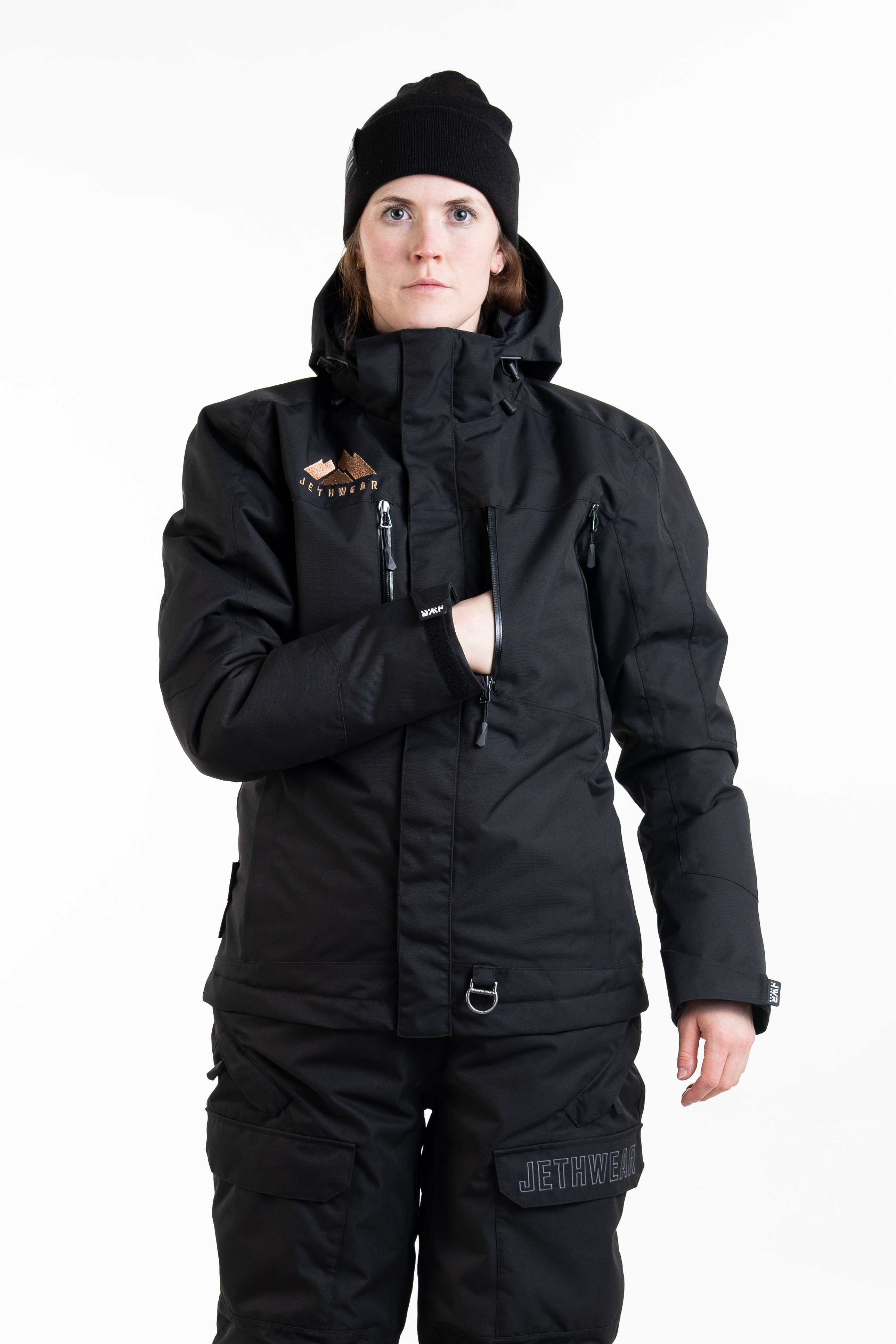 Jethwear Adapt Jacket - Black / Rose - 3in1 - 12