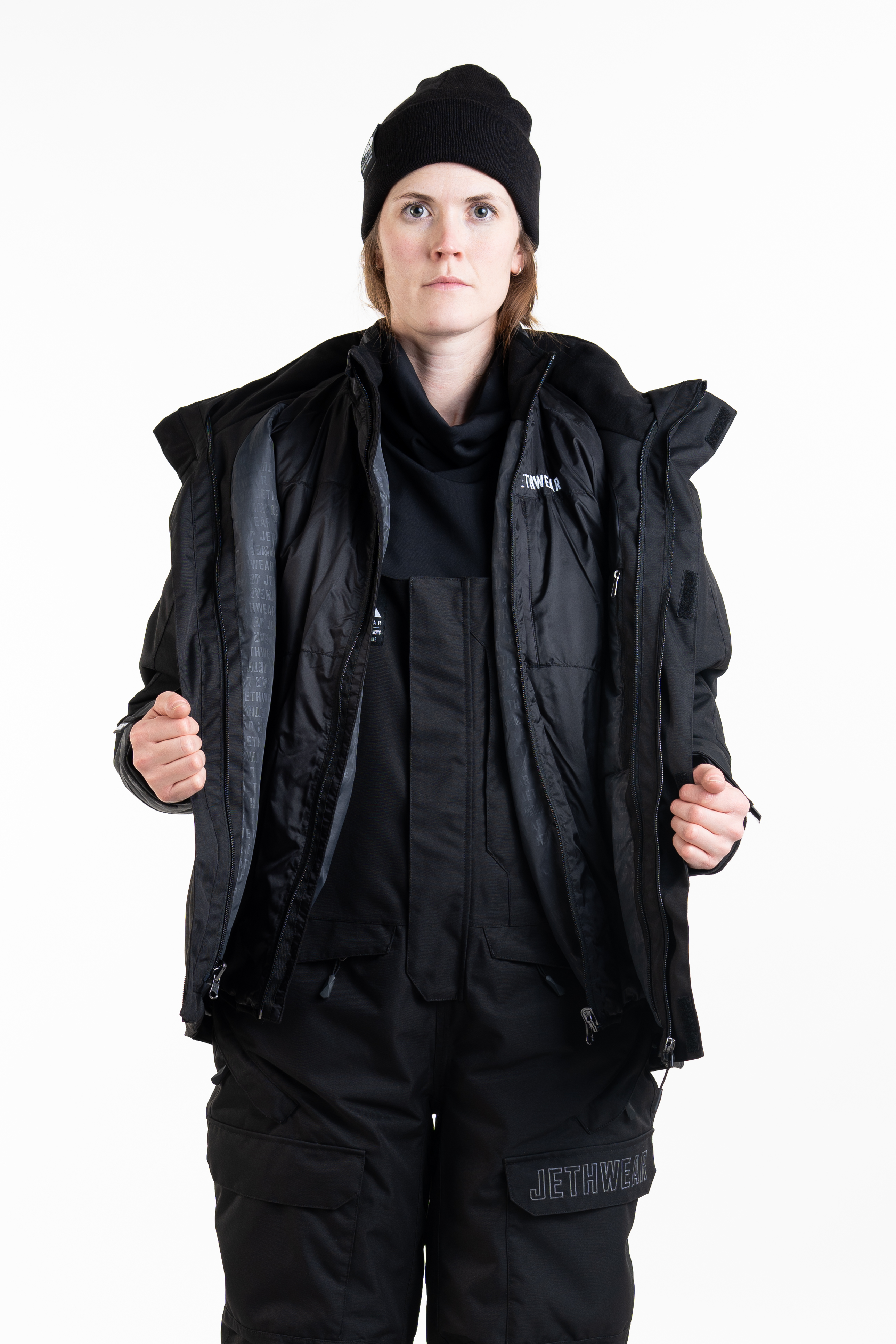 Jethwear Adapt Jacket - Black / Rose - 3in1 - 16