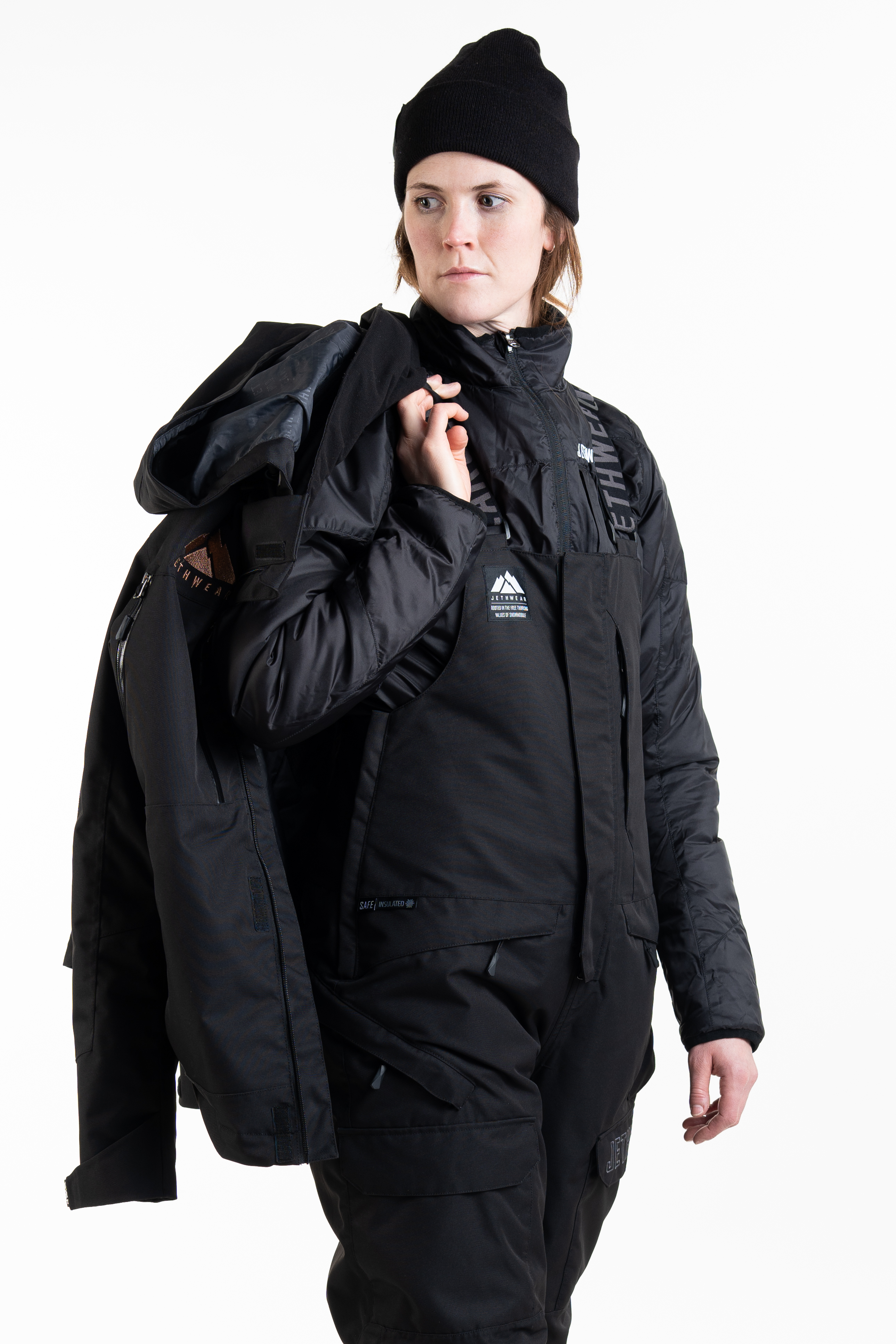 Jethwear Adapt Jacket - Black / Rose - 3in1 - 28