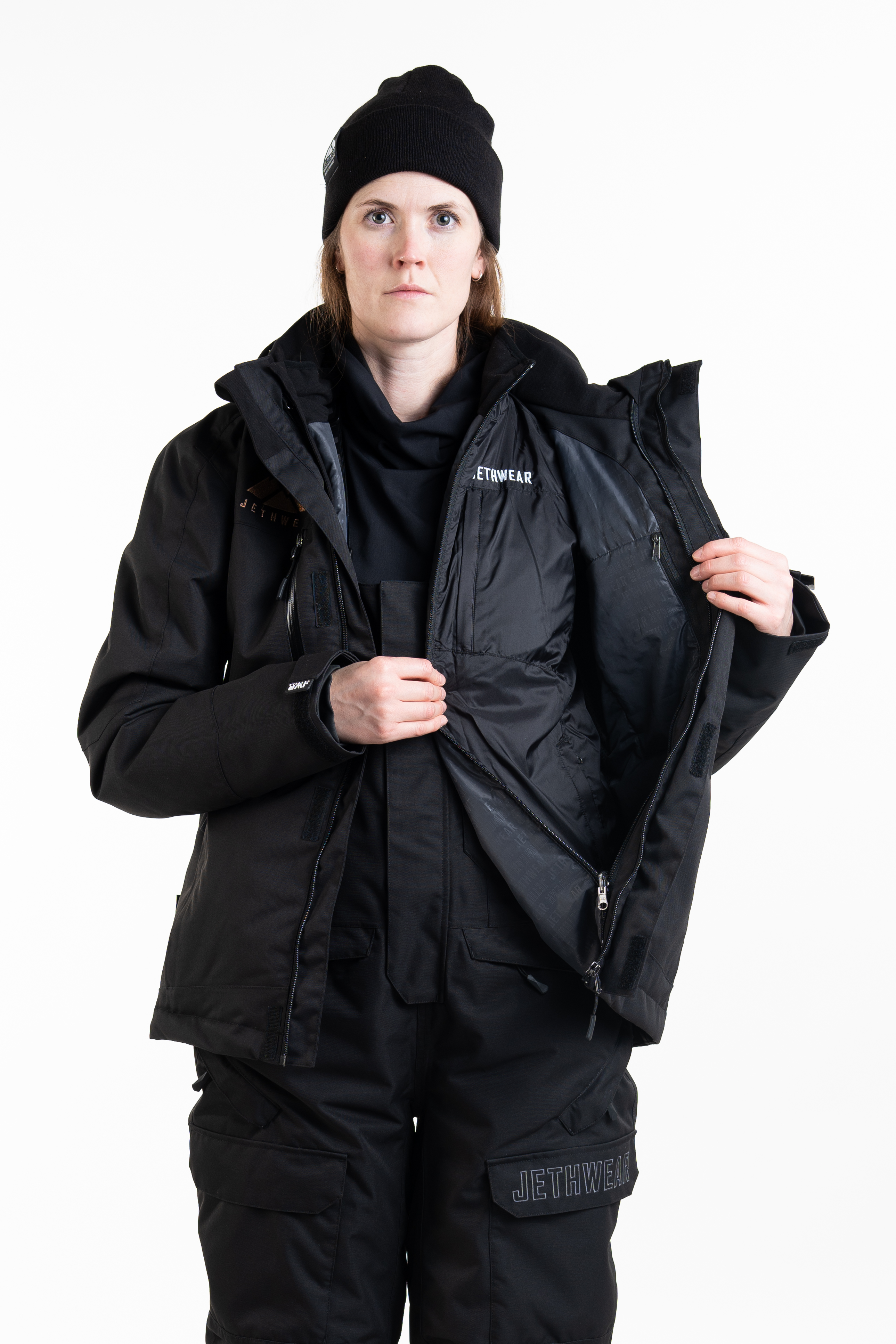 Jethwear Adapt Jacket - Black / Rose - 3in1 - 15