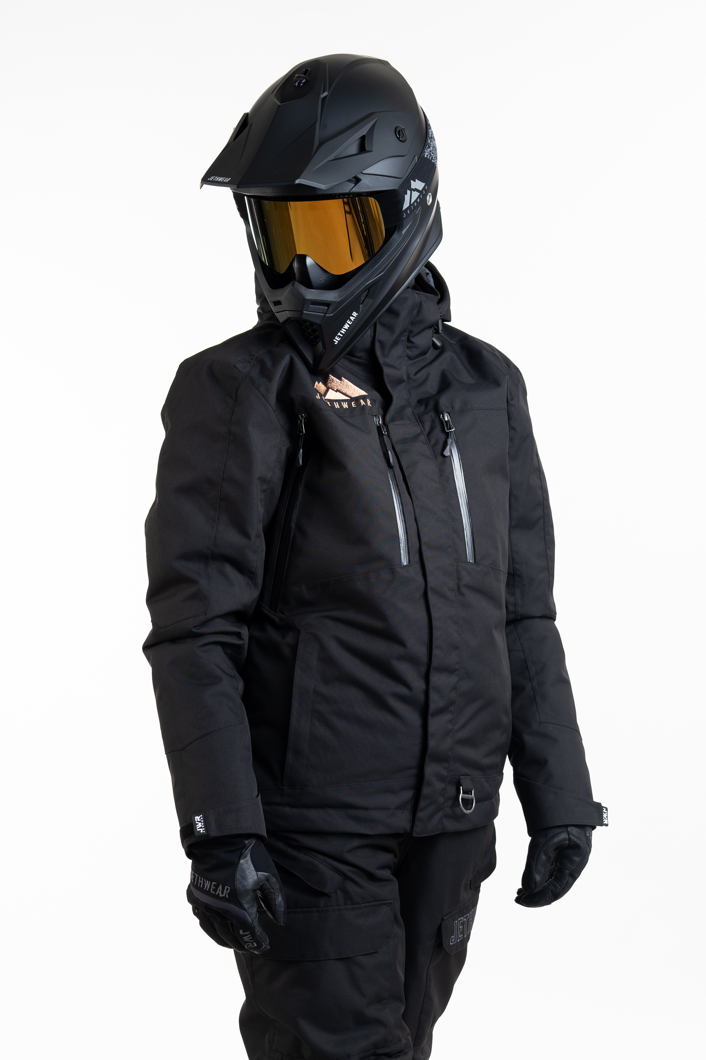 Jethwear Adapt Jacket - Black / Rose - 3in1 - 10