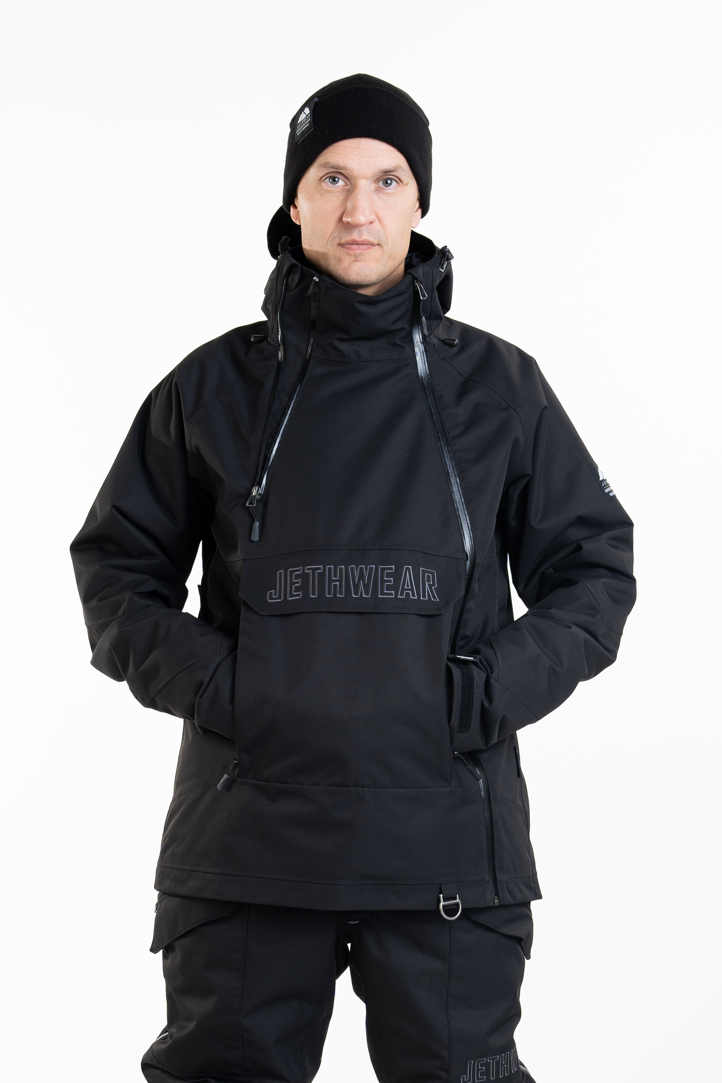 Jethwear Flight Anorak Jacket - Black - 40g - 12