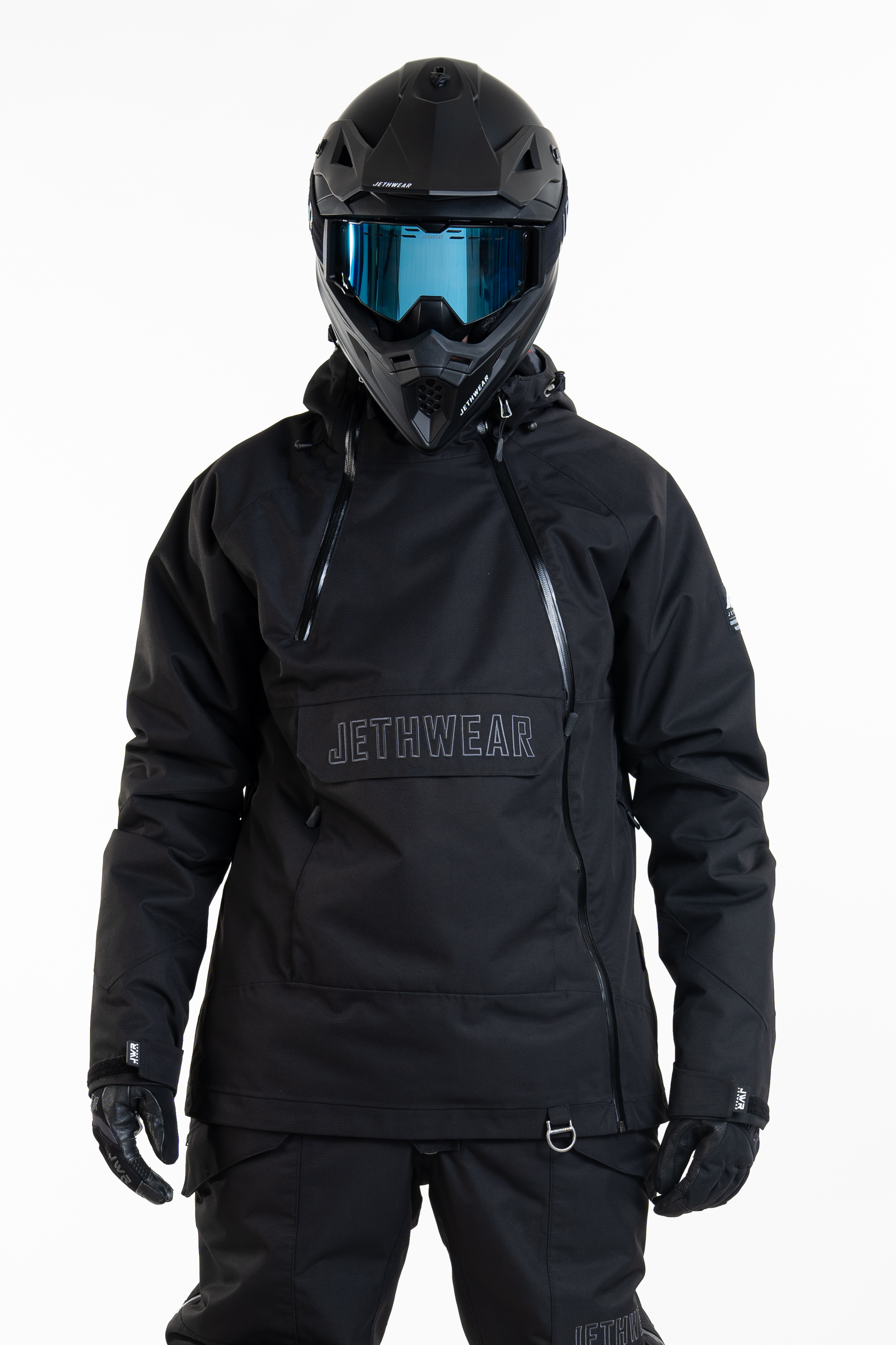 Jethwear Flight Anorak Jacket - Black - 40g
