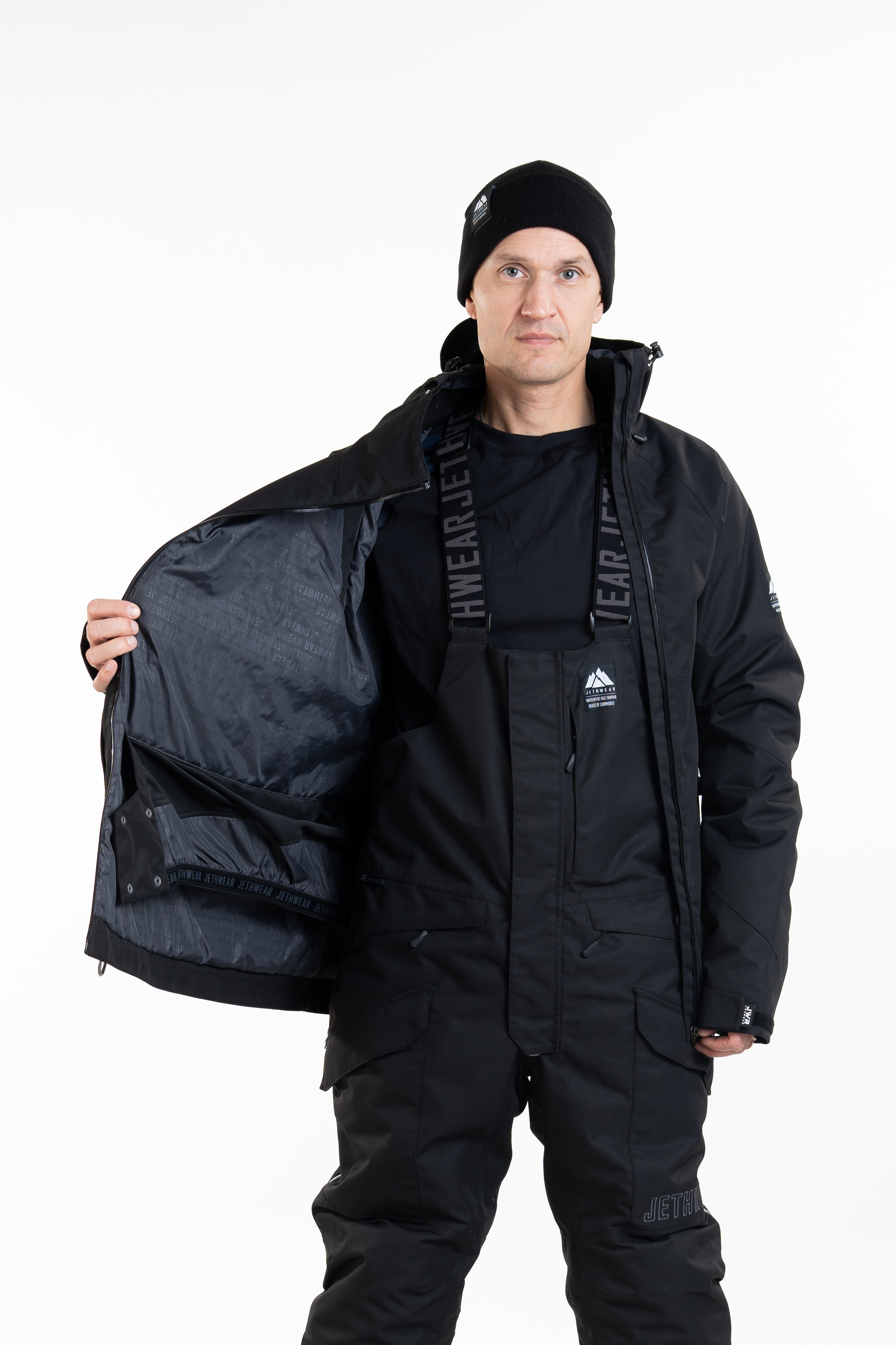 Jethwear Flight Anorak Jacket - Black - 40g - 14