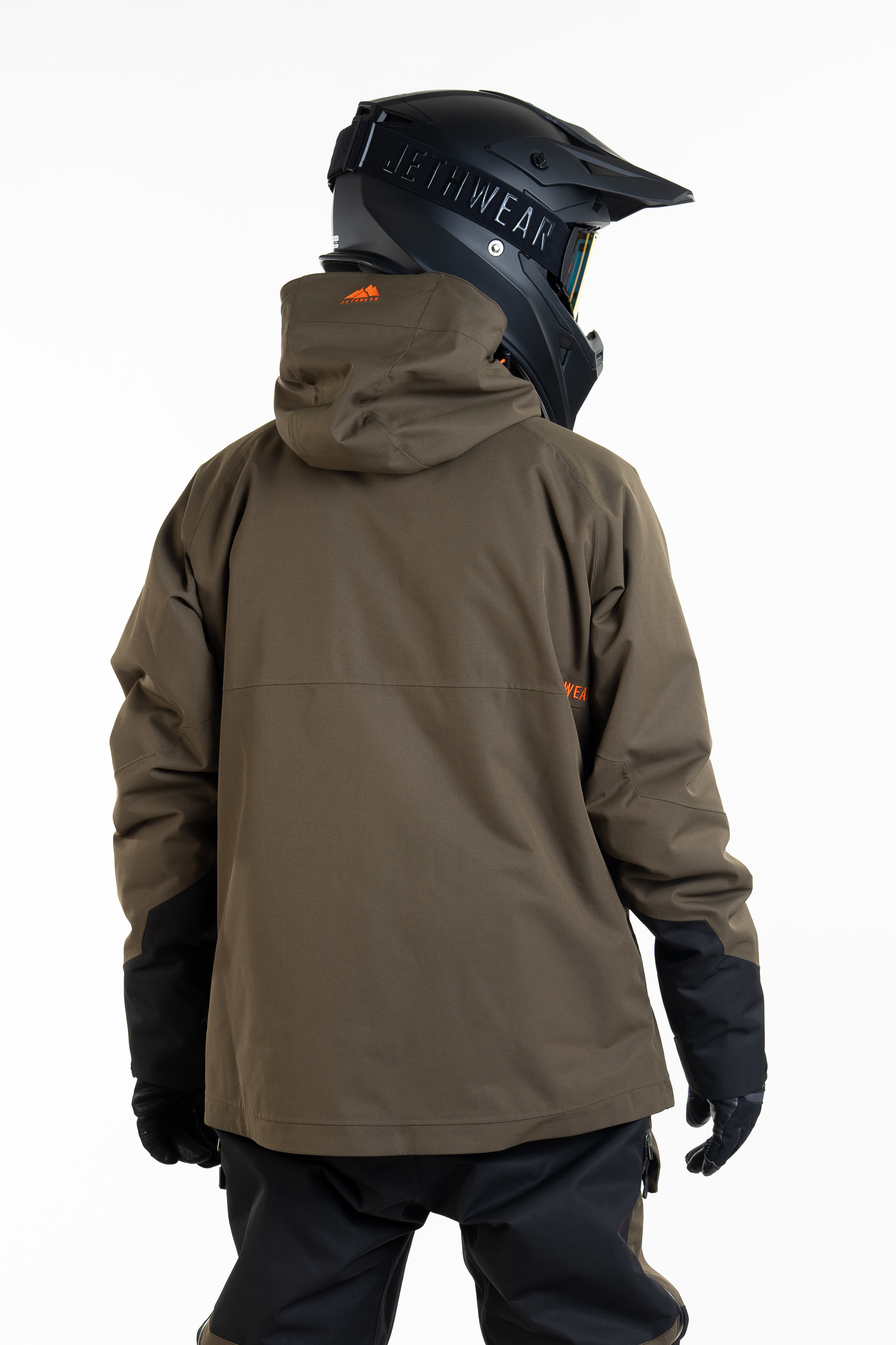 Jethwear Flight Anorak Jacket - Olive / Orange - 40g - 4