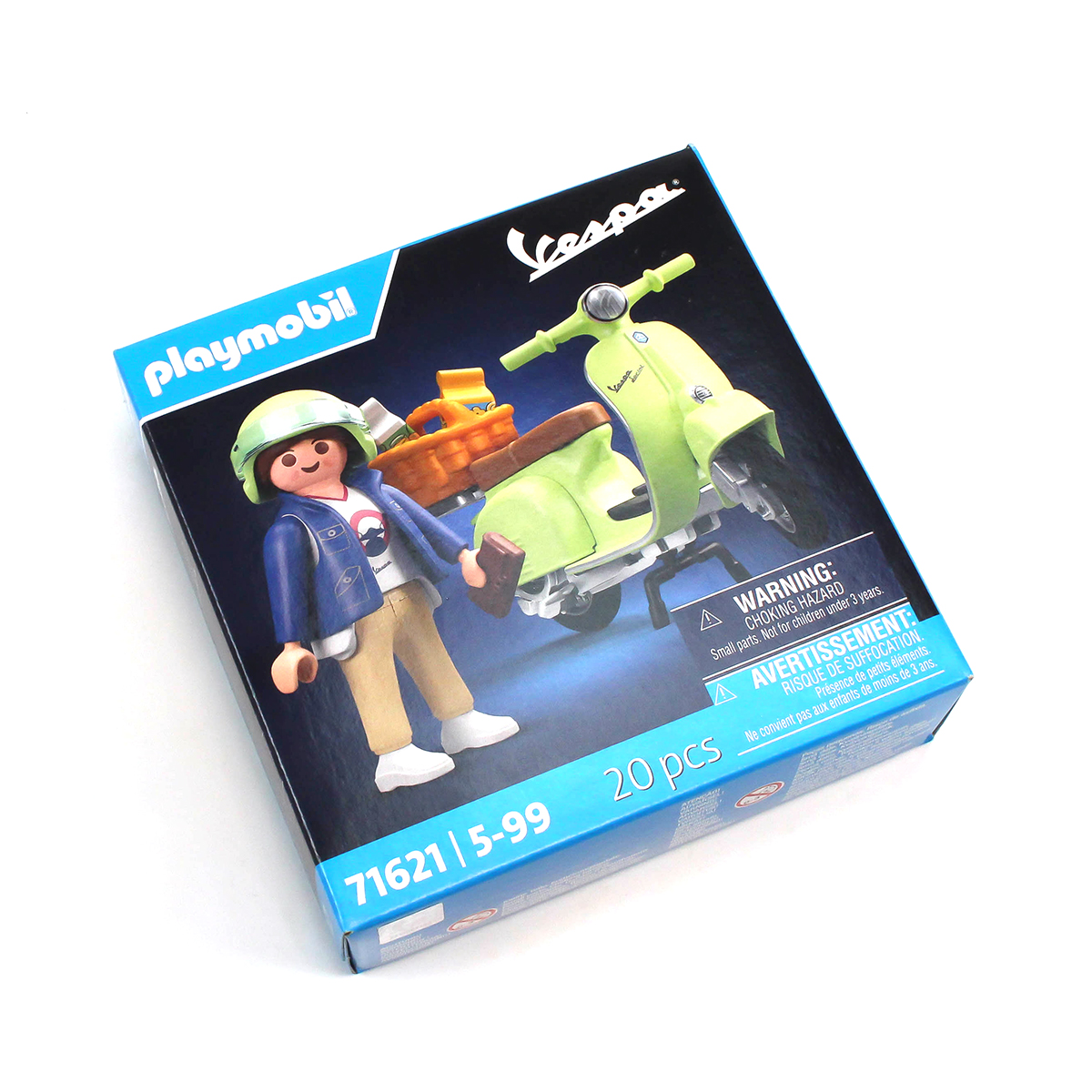 Playmobil, 1969 Vespa 150 Sprint Veloce - Hellgrün - 2
