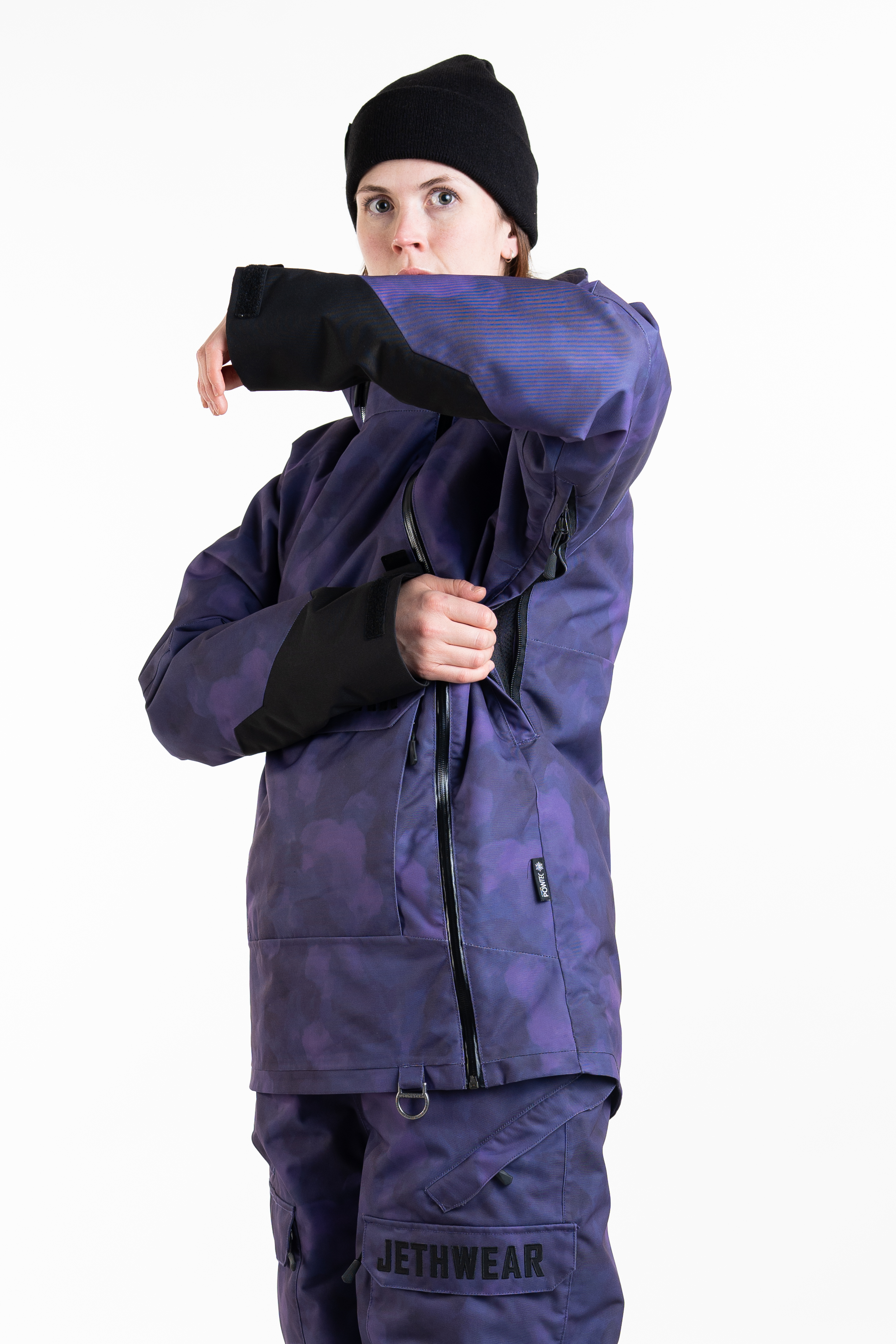 Jethwear Flight Anorak Jacket - Purple TieDye - 40g - 13