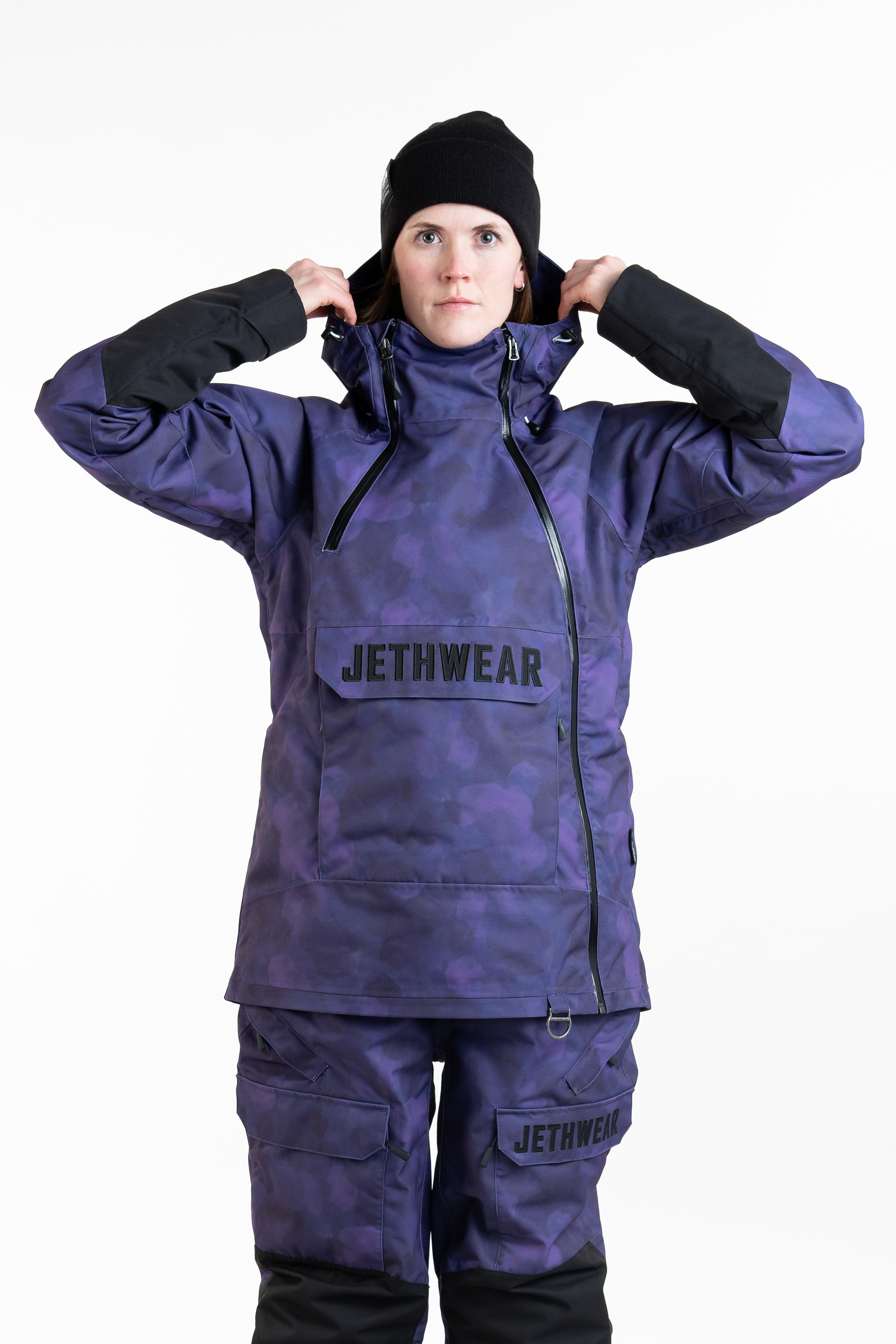 Jethwear Flight Anorak Jacket - Purple TieDye - 40g - 11