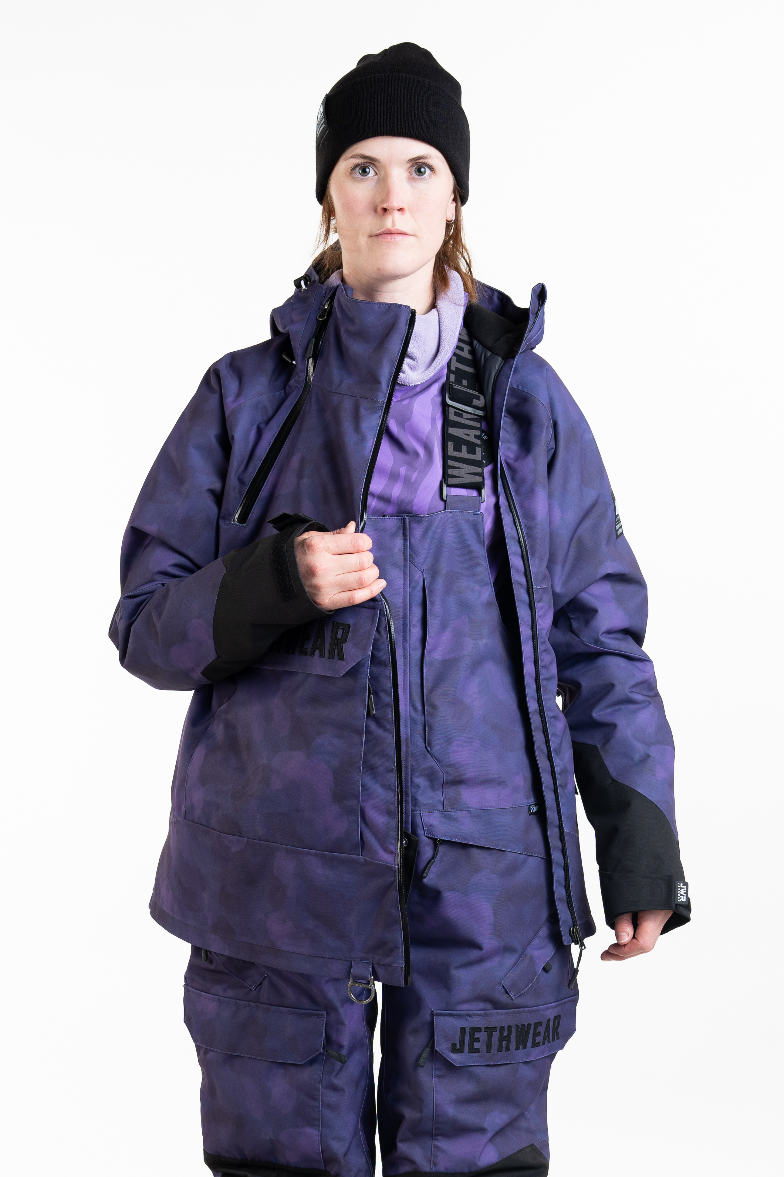 Jethwear Flight Anorak Jacket - Purple TieDye - 40g - 14