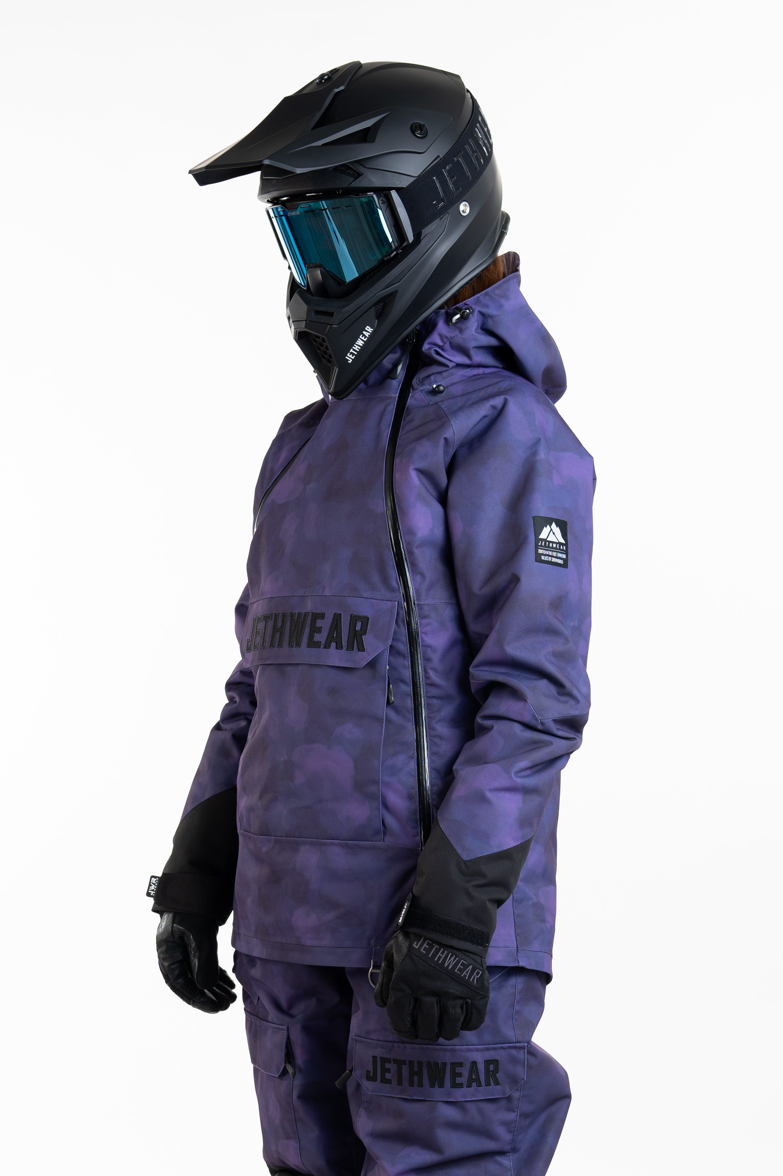 Jethwear Flight Anorak Jacket - Purple TieDye - 40g - 2