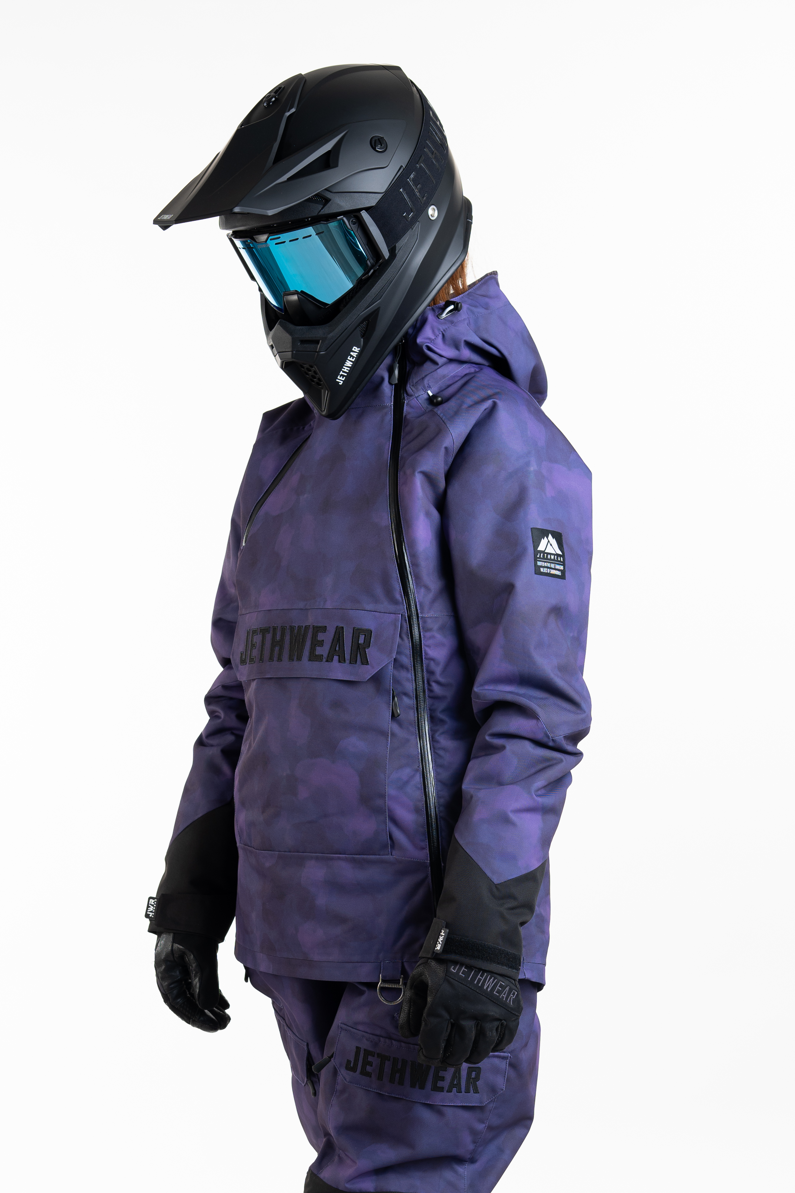 Jethwear Flight Anorak Jacket - Purple TieDye - 40g - 9