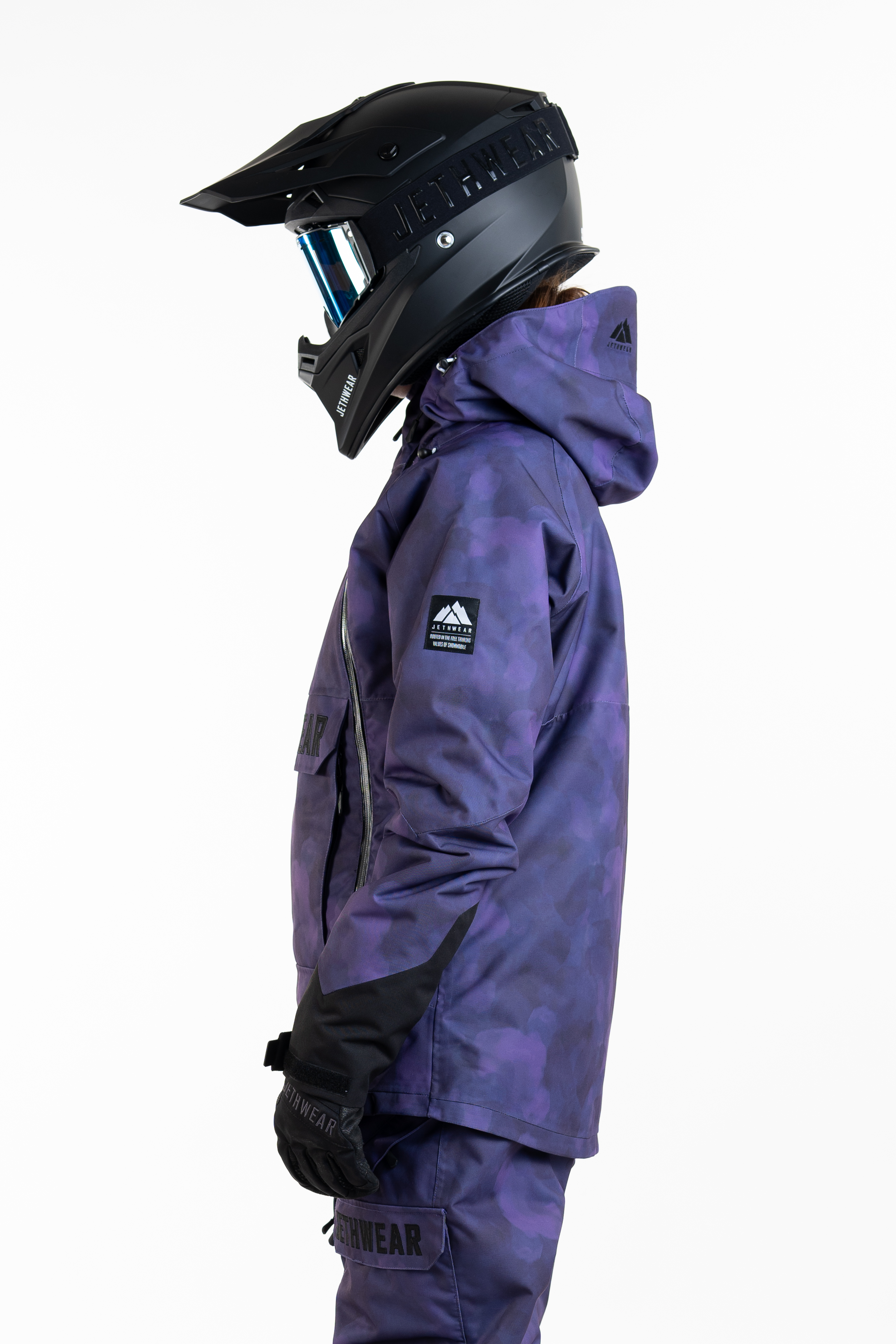 Jethwear Flight Anorak Jacket - Purple TieDye - 40g - 3