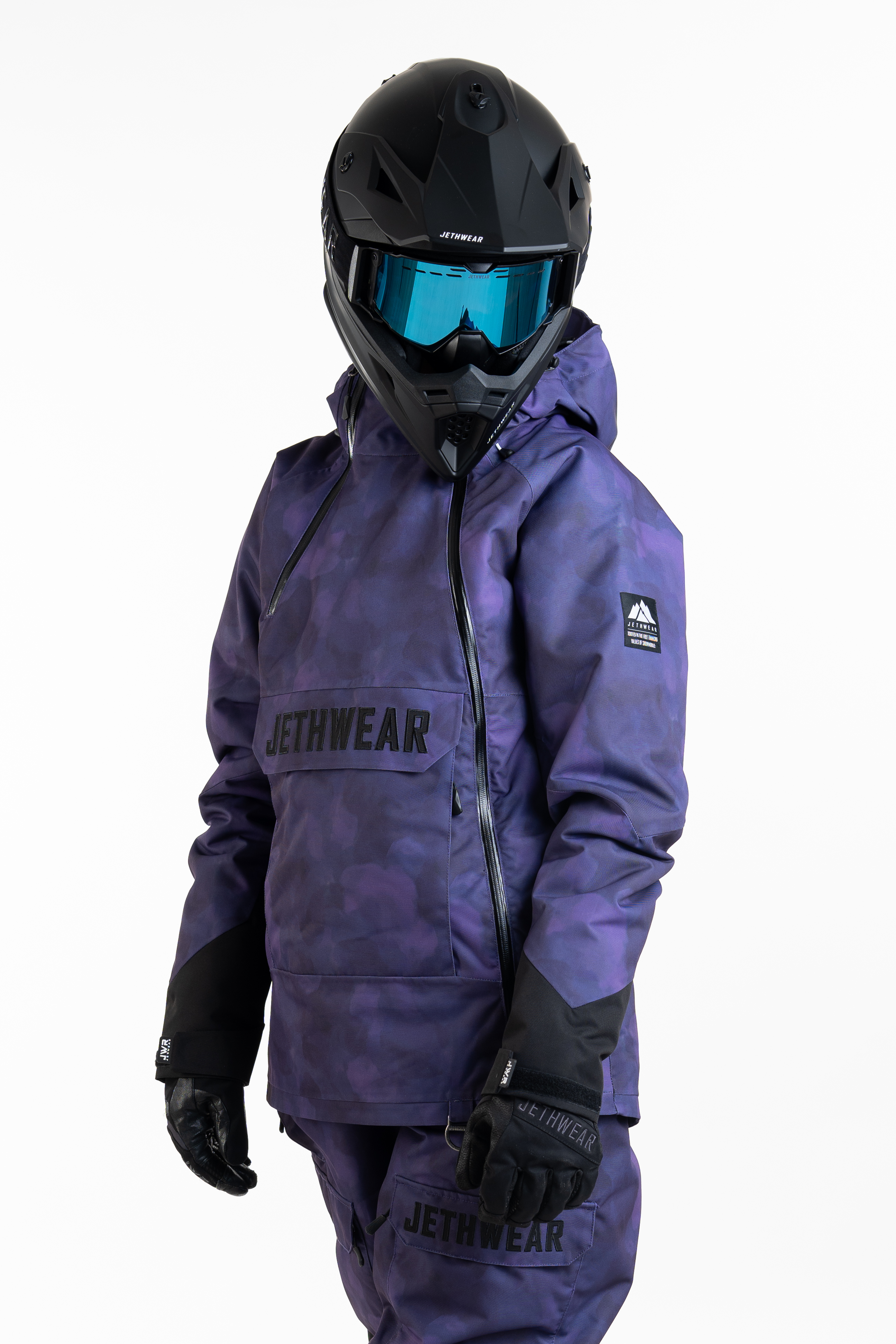 Jethwear Flight Anorak Jacket - Purple TieDye - 40g - 10
