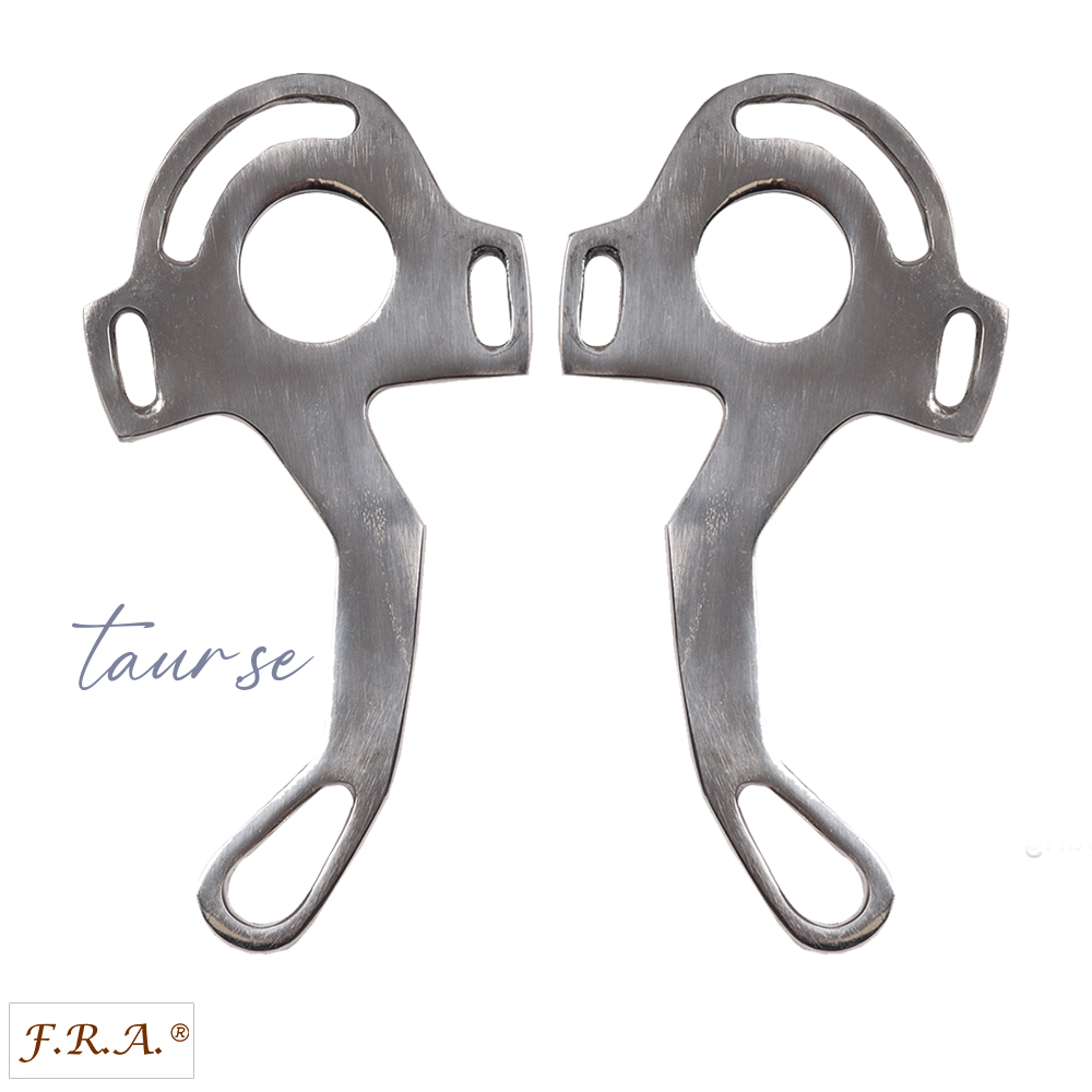 Hackamore shanks Sting Classic F.R.A.®, silver
