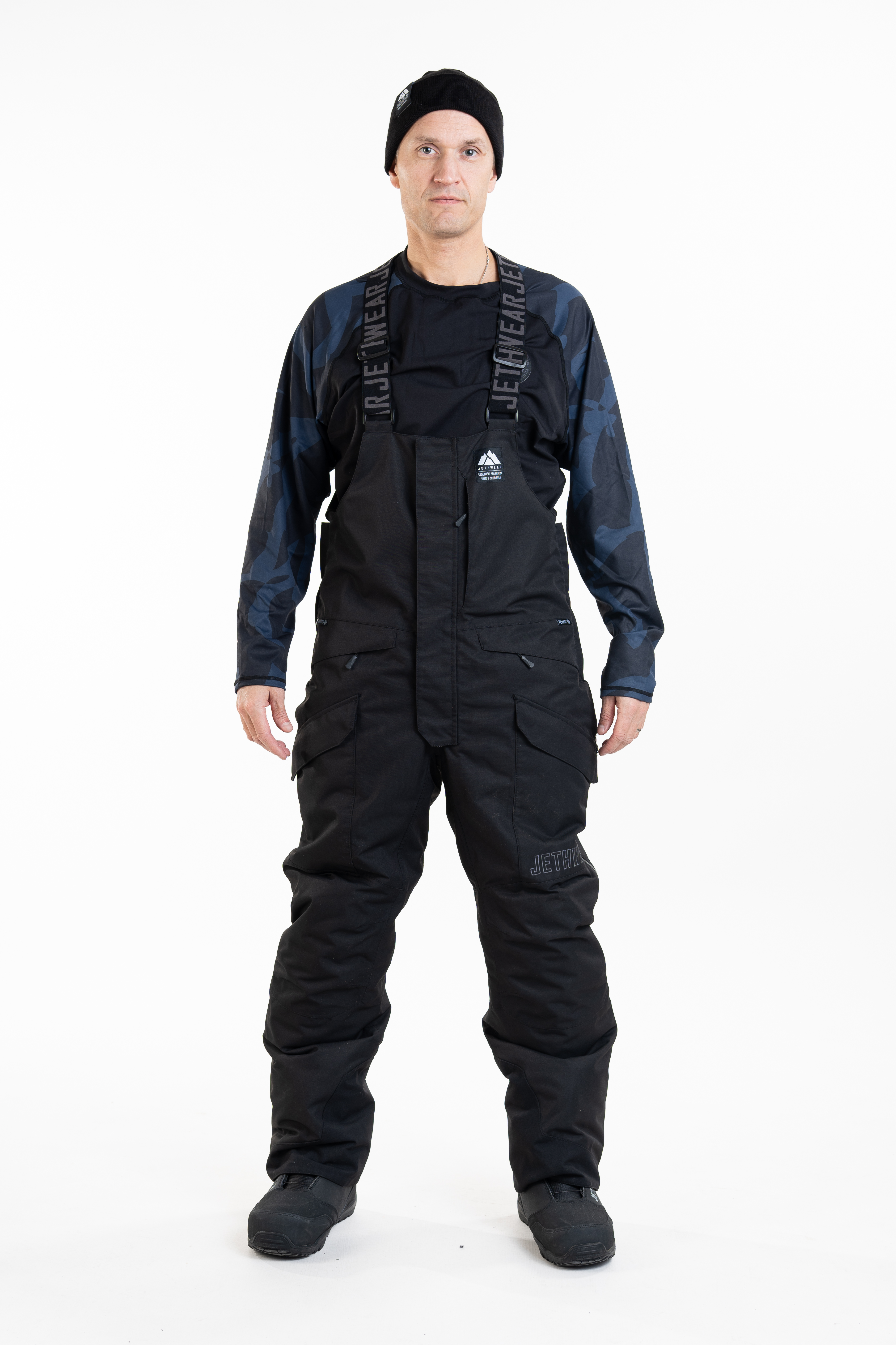 Jethwear M's Treeline Bib Pant- Black - S.A.F.E - 2