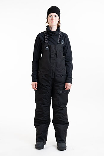 Jethwear W's Treeline Bib Pant - Black - 150g