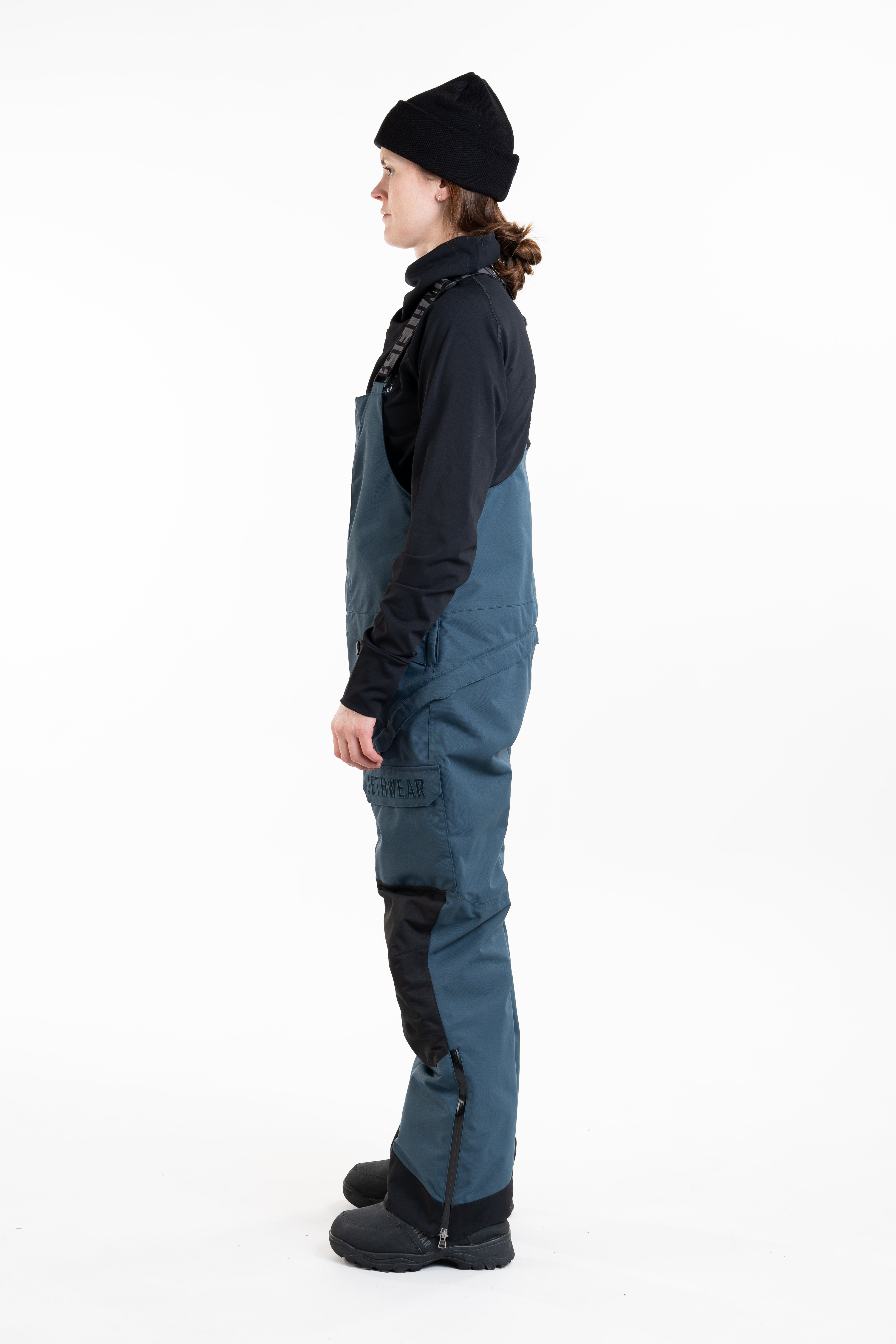 Jethwear W's Treeline Bib Pant - Deep Sea - 60g - 3