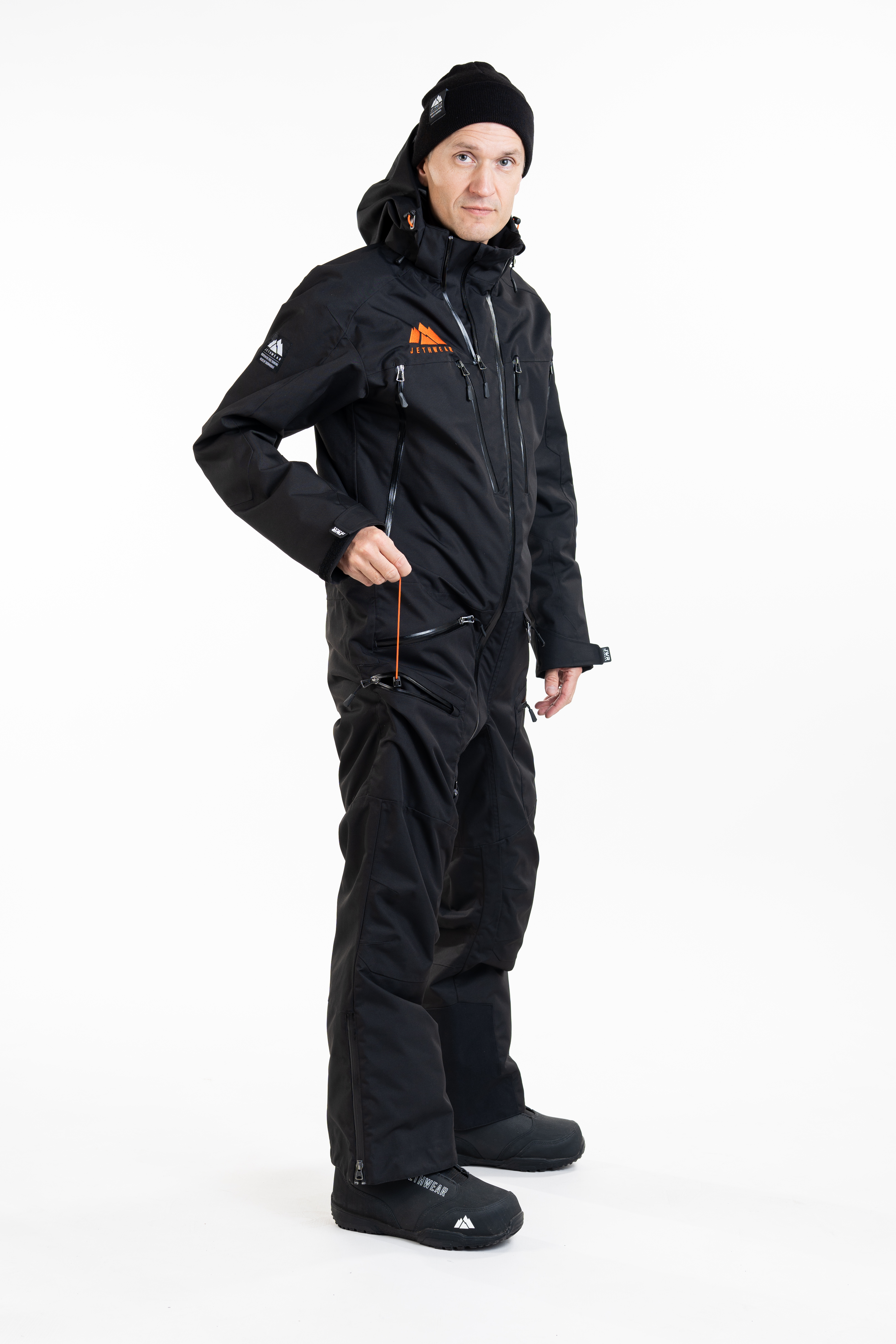 Jethwear M's The One V2 - Black / Orange - Shell - 12