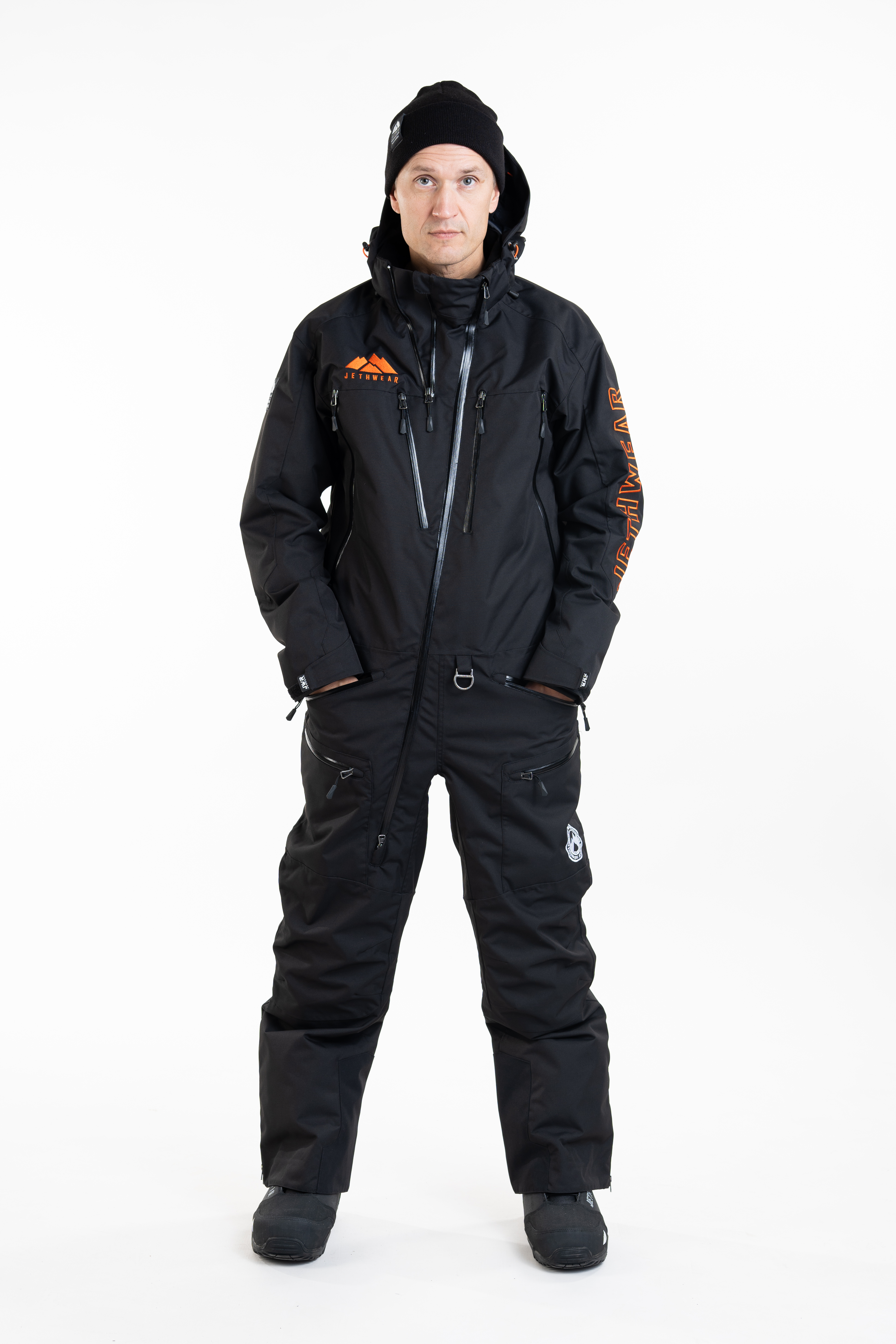 Jethwear M's The One V2 - Black / Orange - Shell - 10