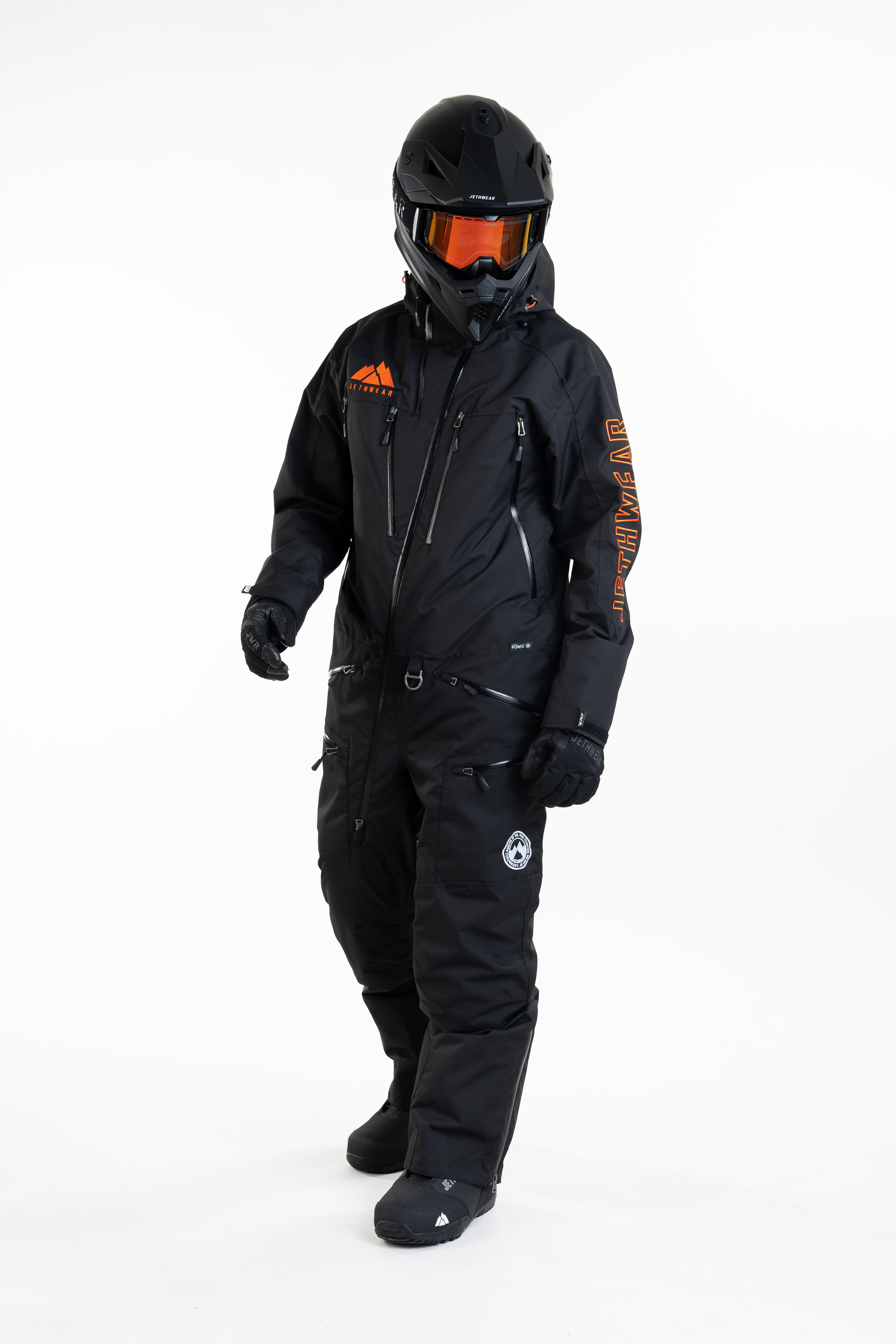 Jethwear M's The One V2 - Black / Orange - Shell - 6