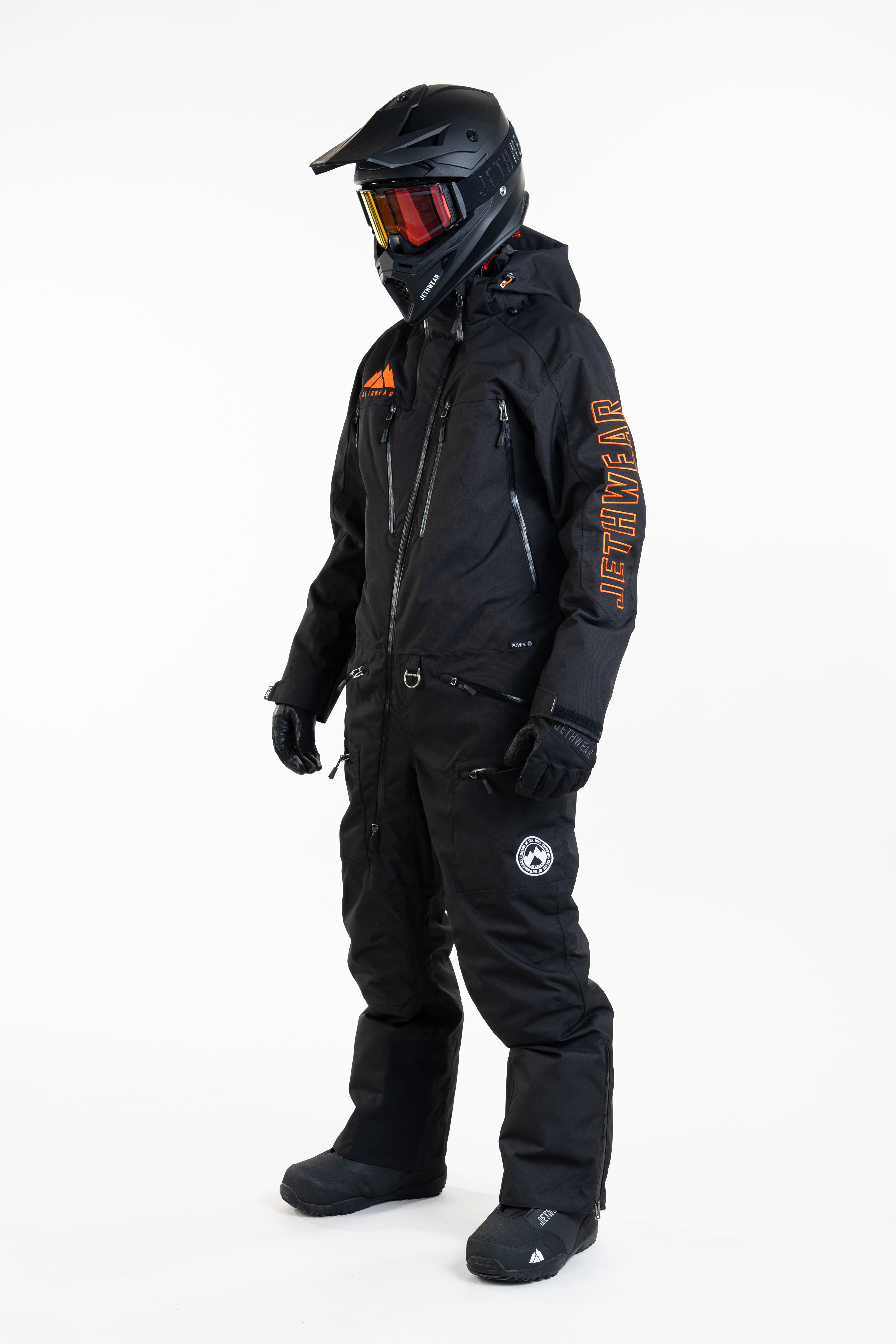 Jethwear M's The One V2 - Black / Orange - Shell - 2