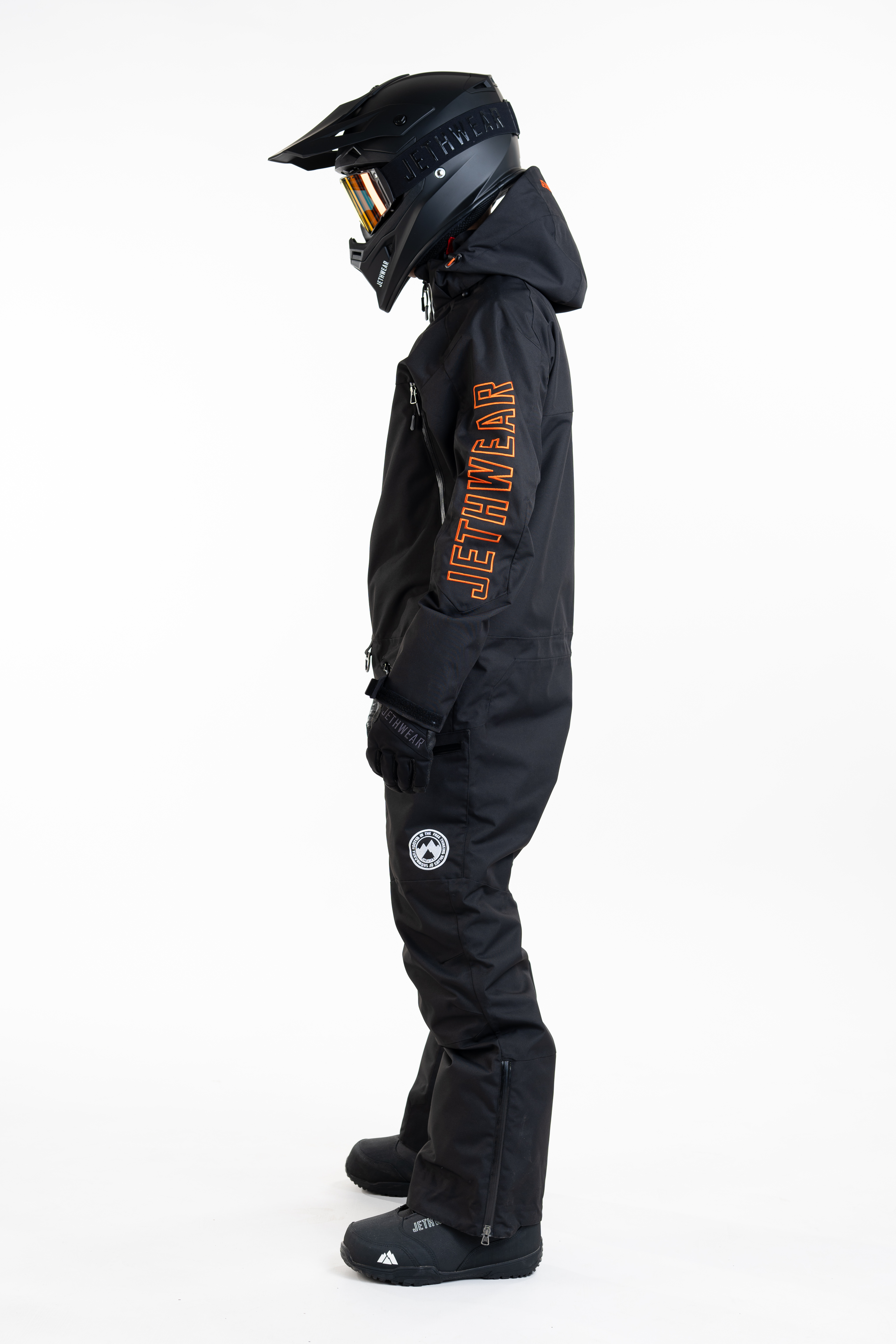 Jethwear M's The One V2 - Black / Orange - Shell - 3