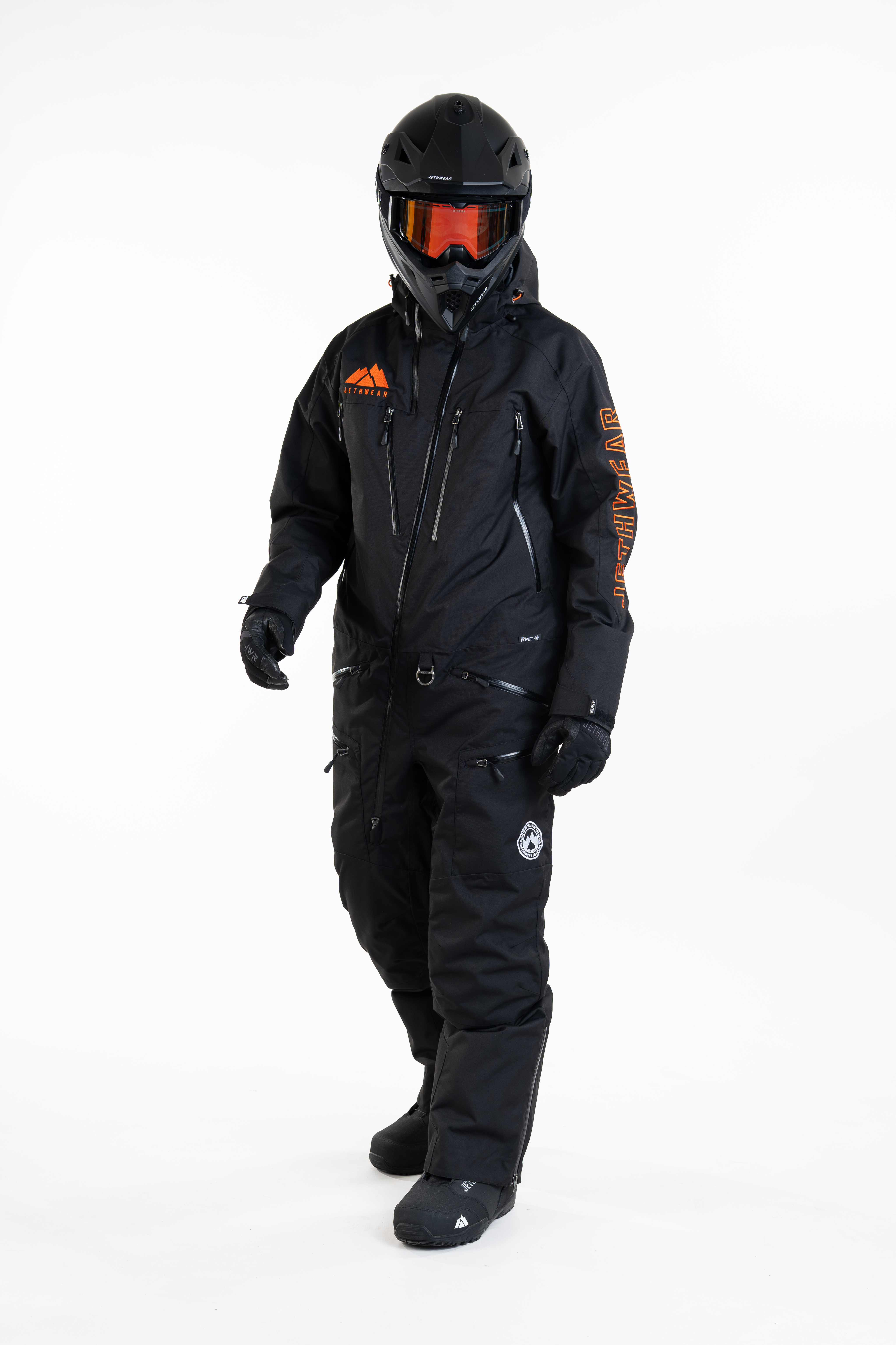 Jethwear M's The One V2 - Black / Orange - Shell - 7