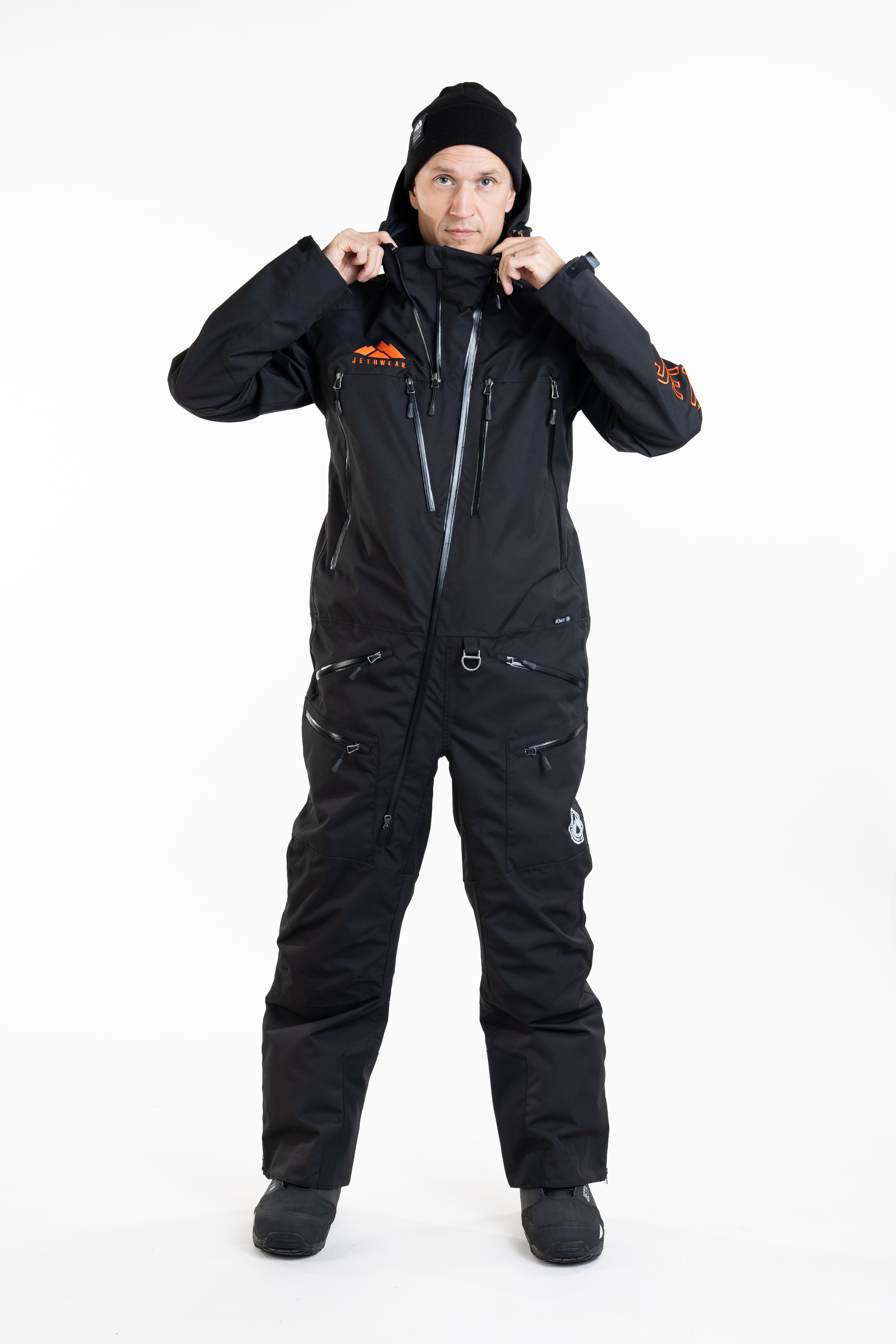 Jethwear M's The One V2 - Black / Orange - Shell - 8
