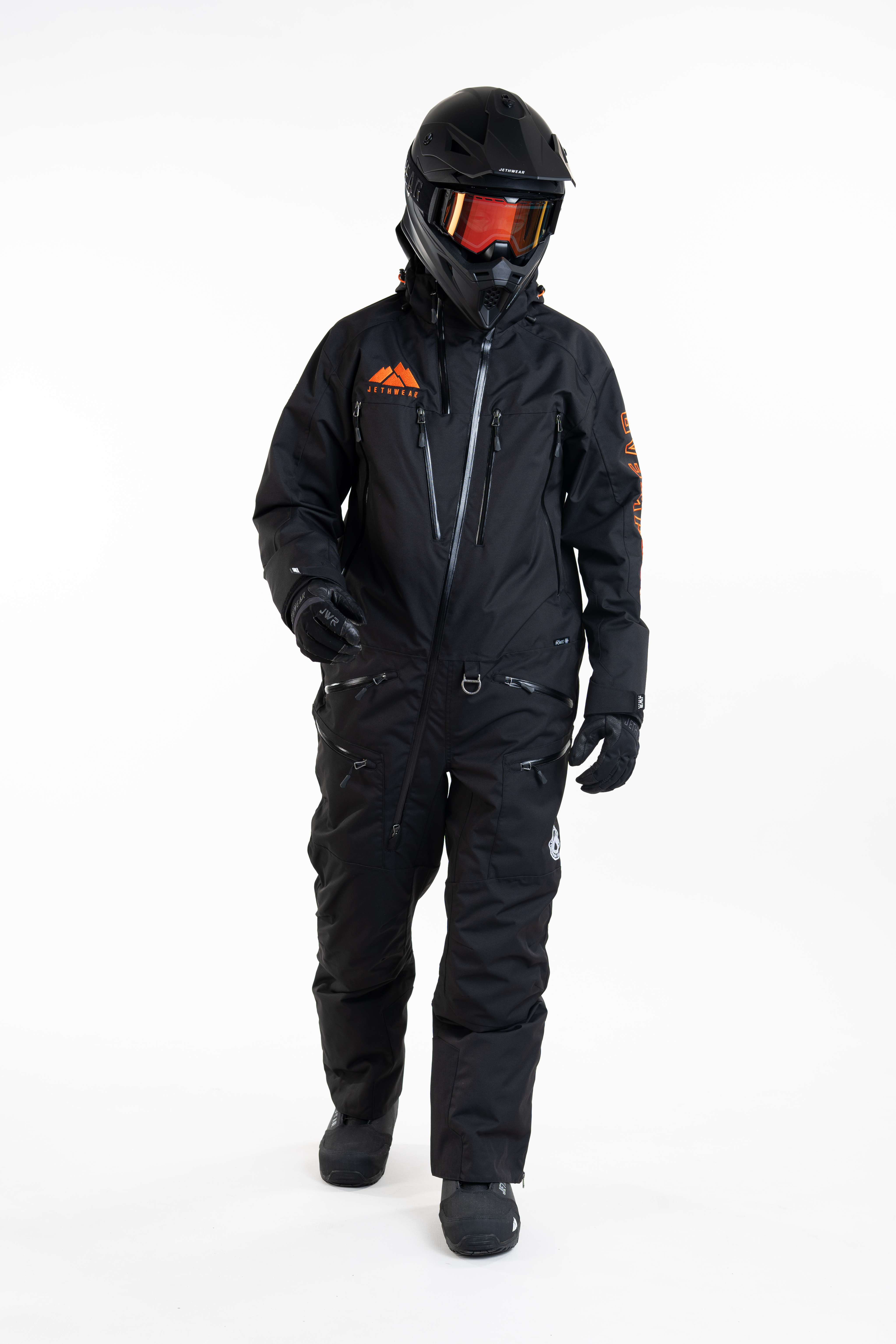 Jethwear M's The One V2 - Black / Orange - Shell - 5