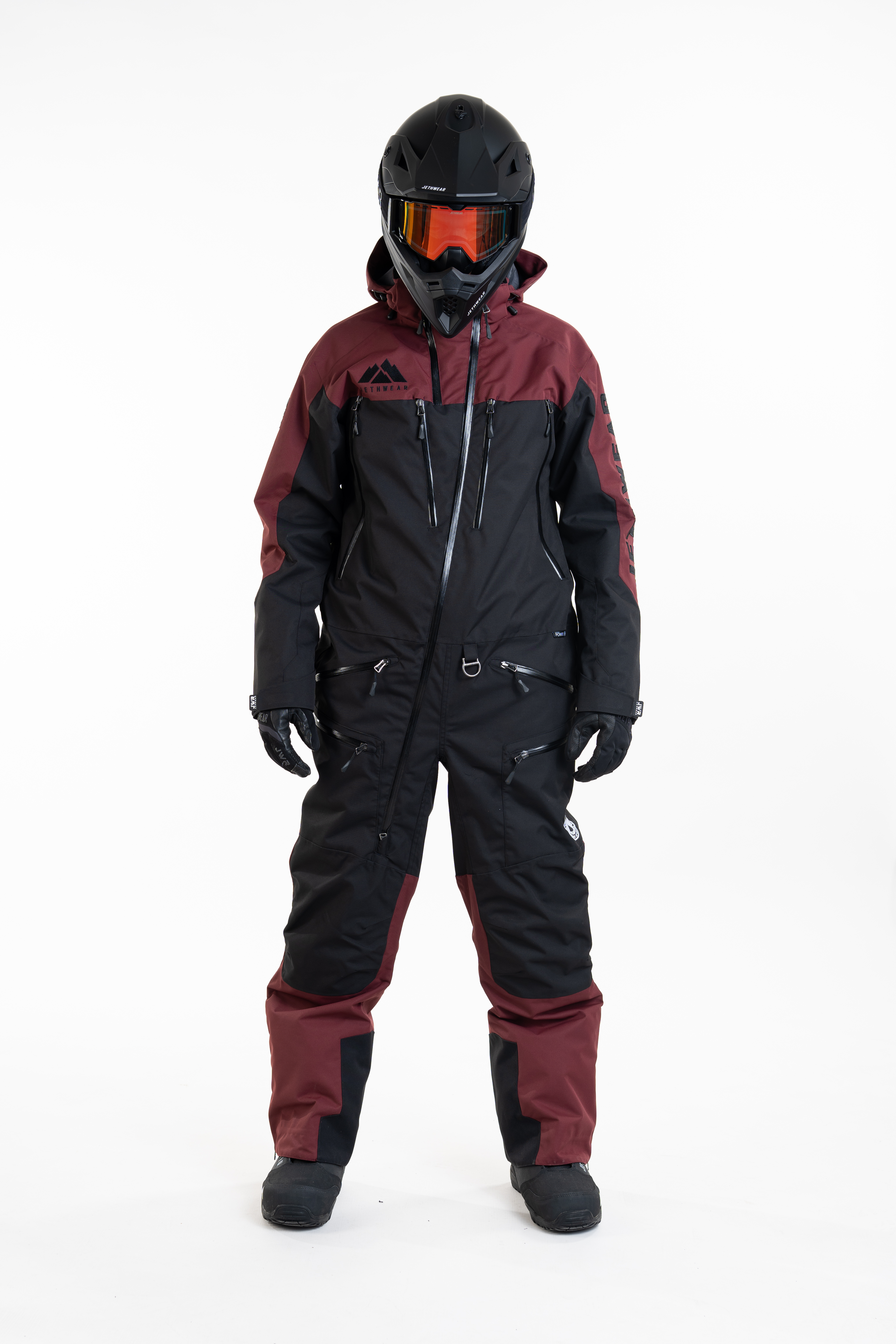 Jethwear M's The One V2 - Black / Burgundy - Shell