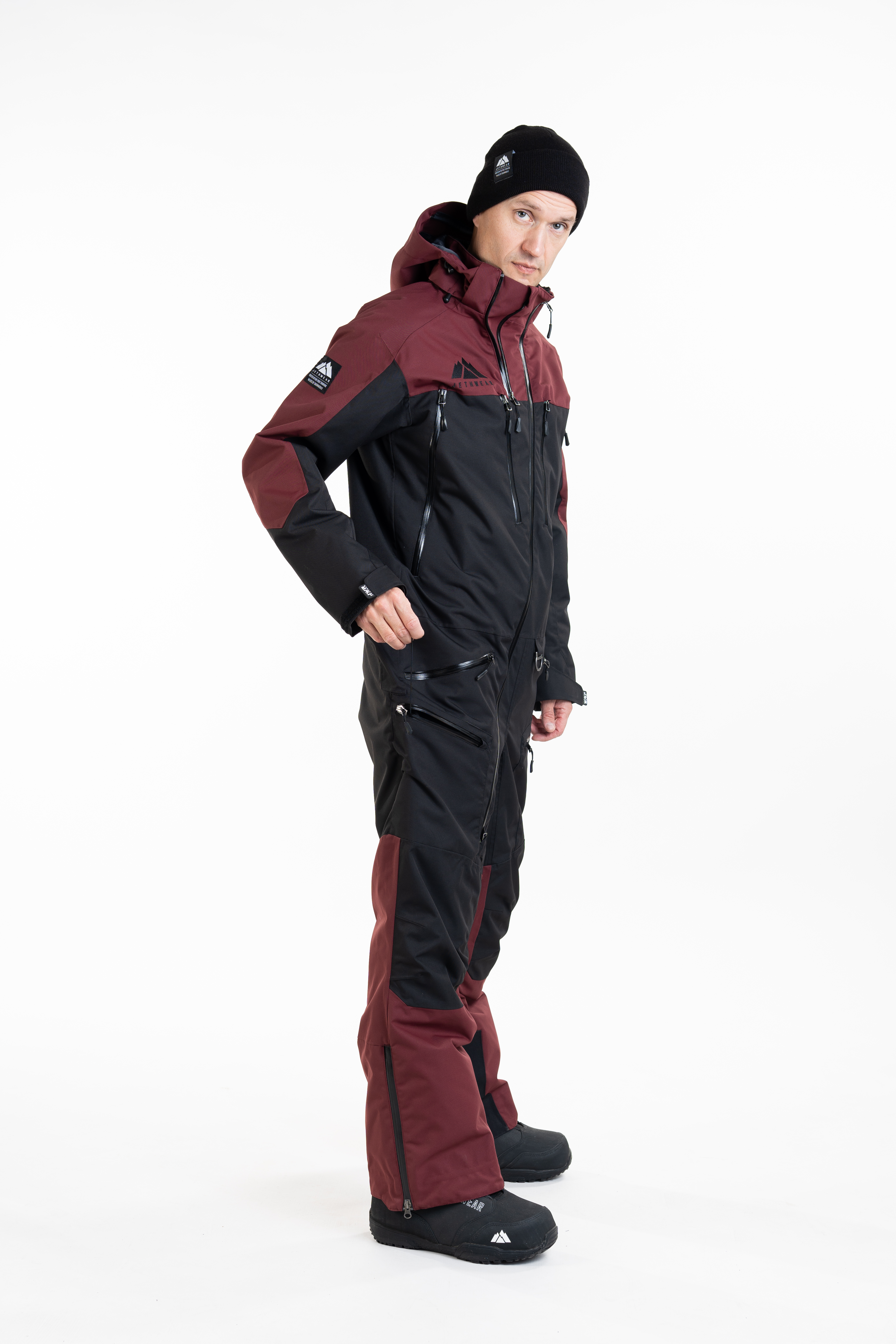 Jethwear M's The One V2 - Black / Burgundy - Shell - 15