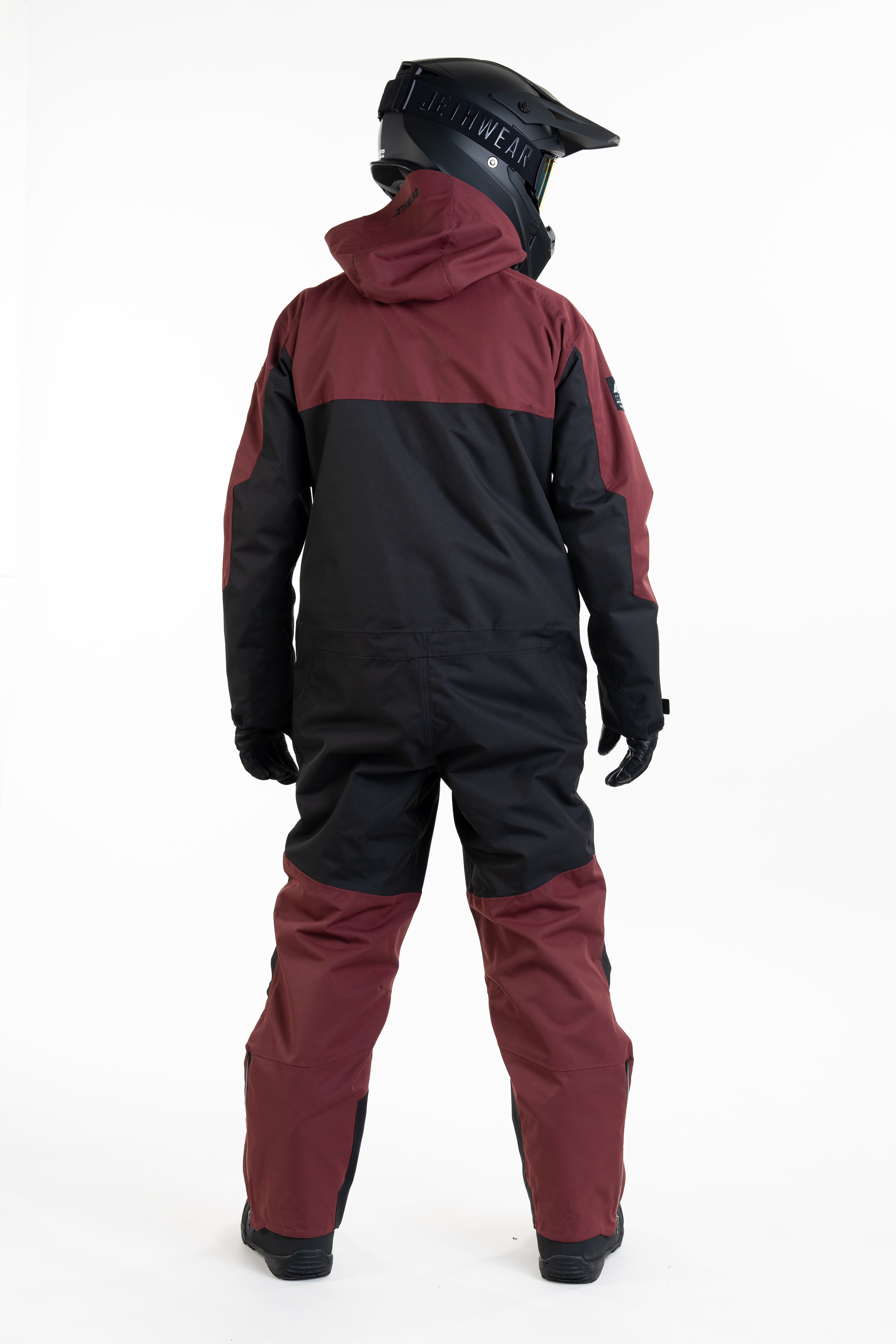 Jethwear M's The One V2 - Black / Burgundy - Shell - 4