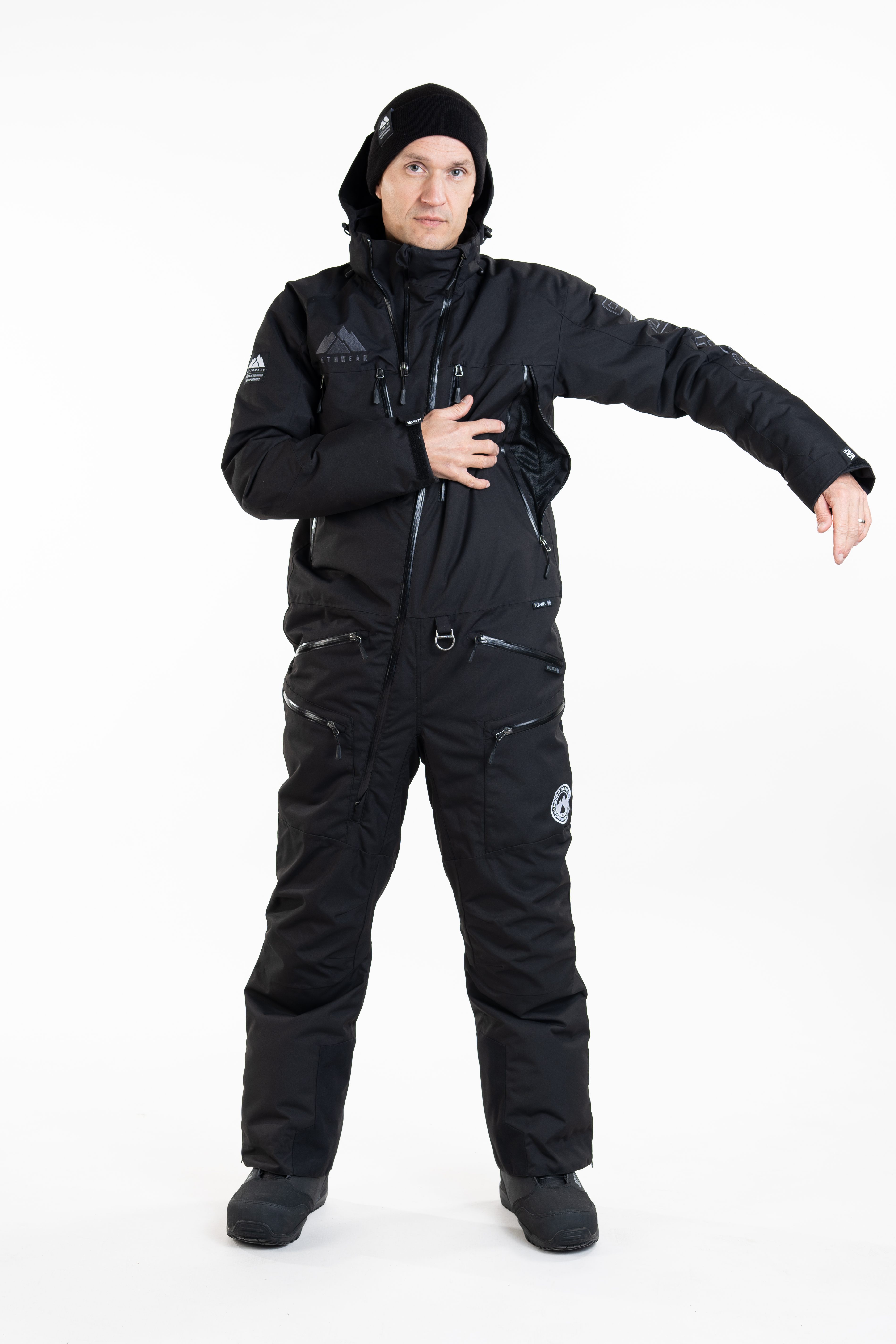Jethwear M's The One V2 - Black / Iron - 150g - 12