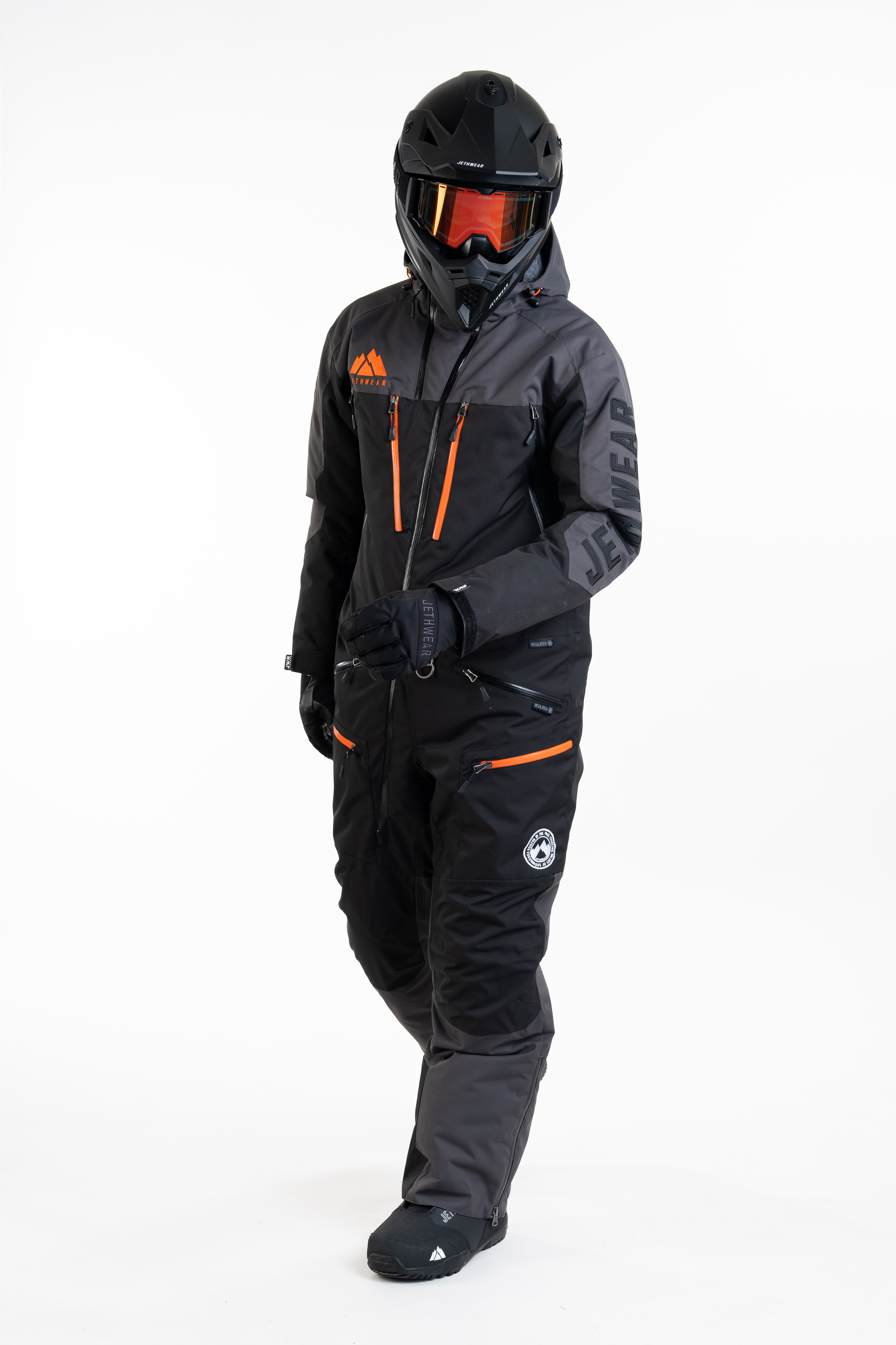 Jethwear M's The One V2 - Black / Iron / Orange - 150g - 13