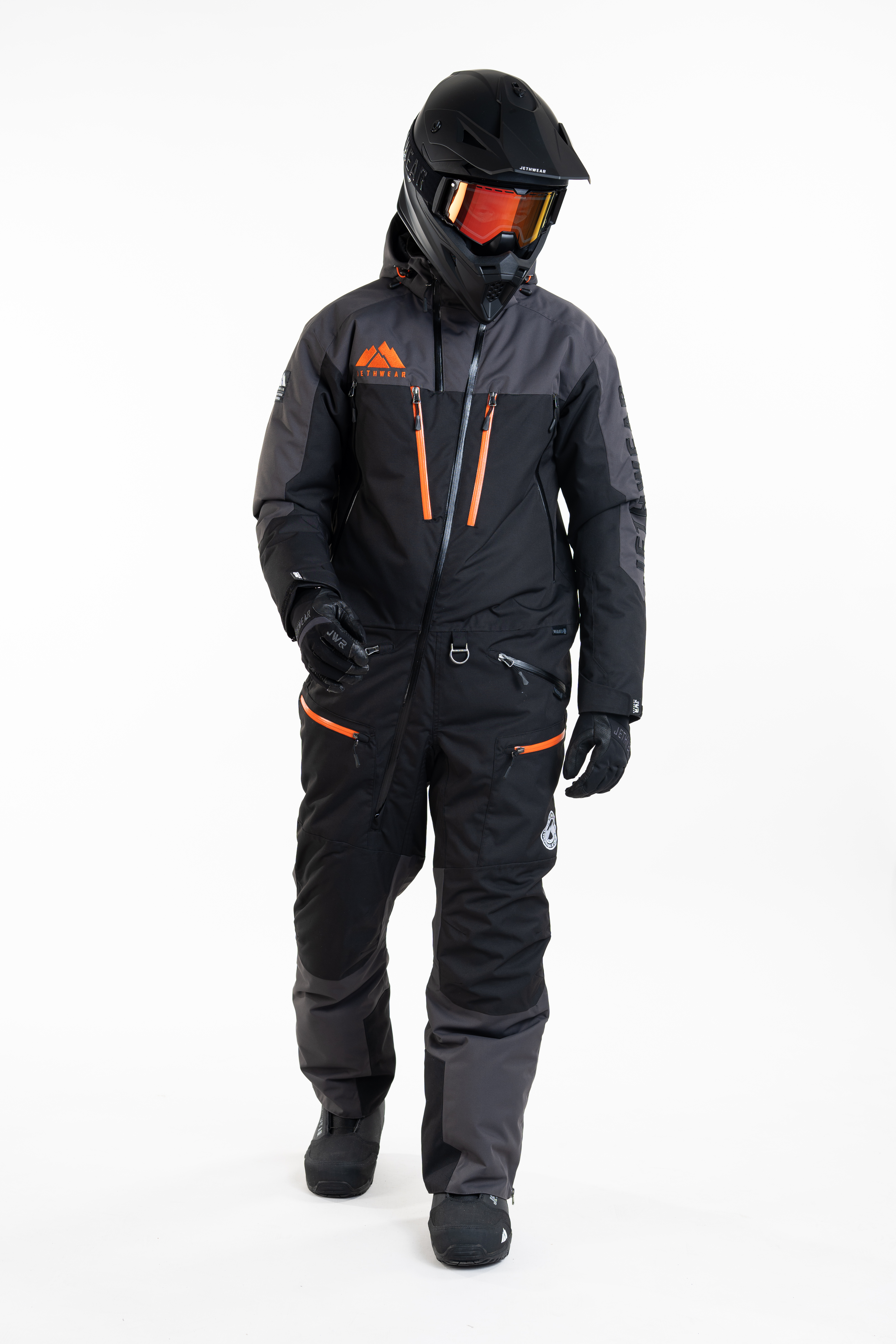 Jethwear M's The One V2 - Black / Iron / Orange - 150g - 9