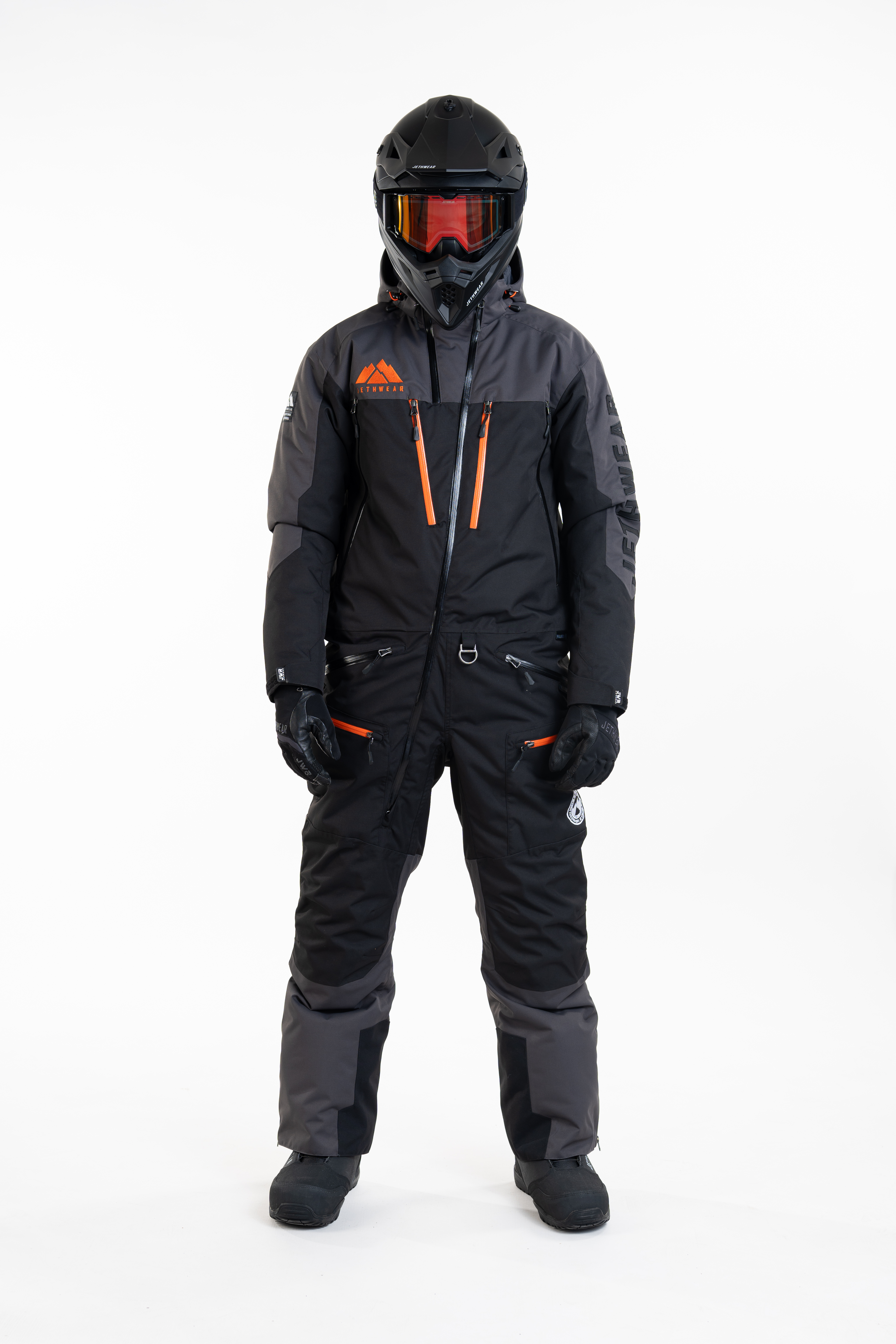 Jethwear M's The One V2 - Black / Iron / Orange - 150g - 2