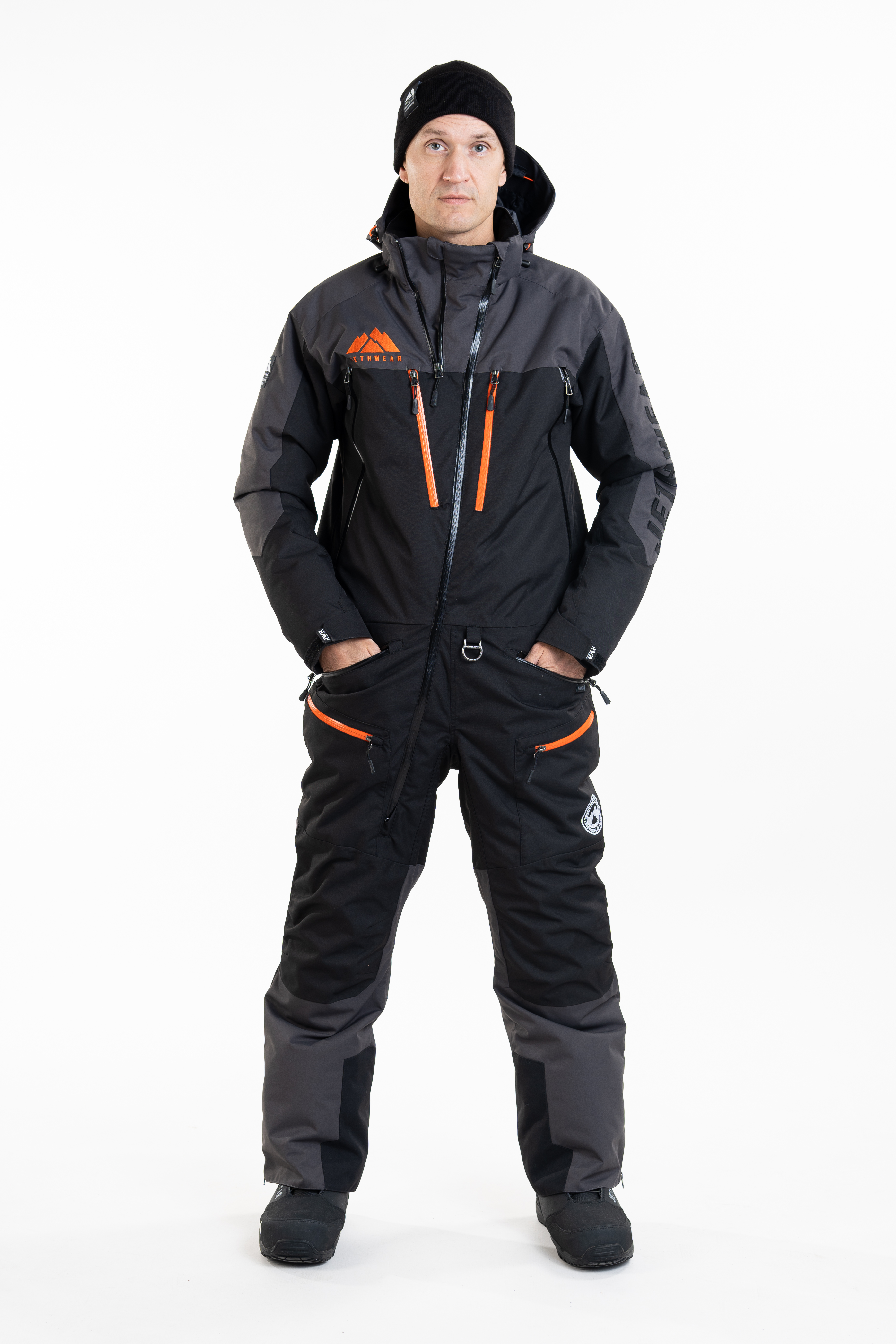 Jethwear M's The One V2 - Black / Iron / Orange - 150g - 23