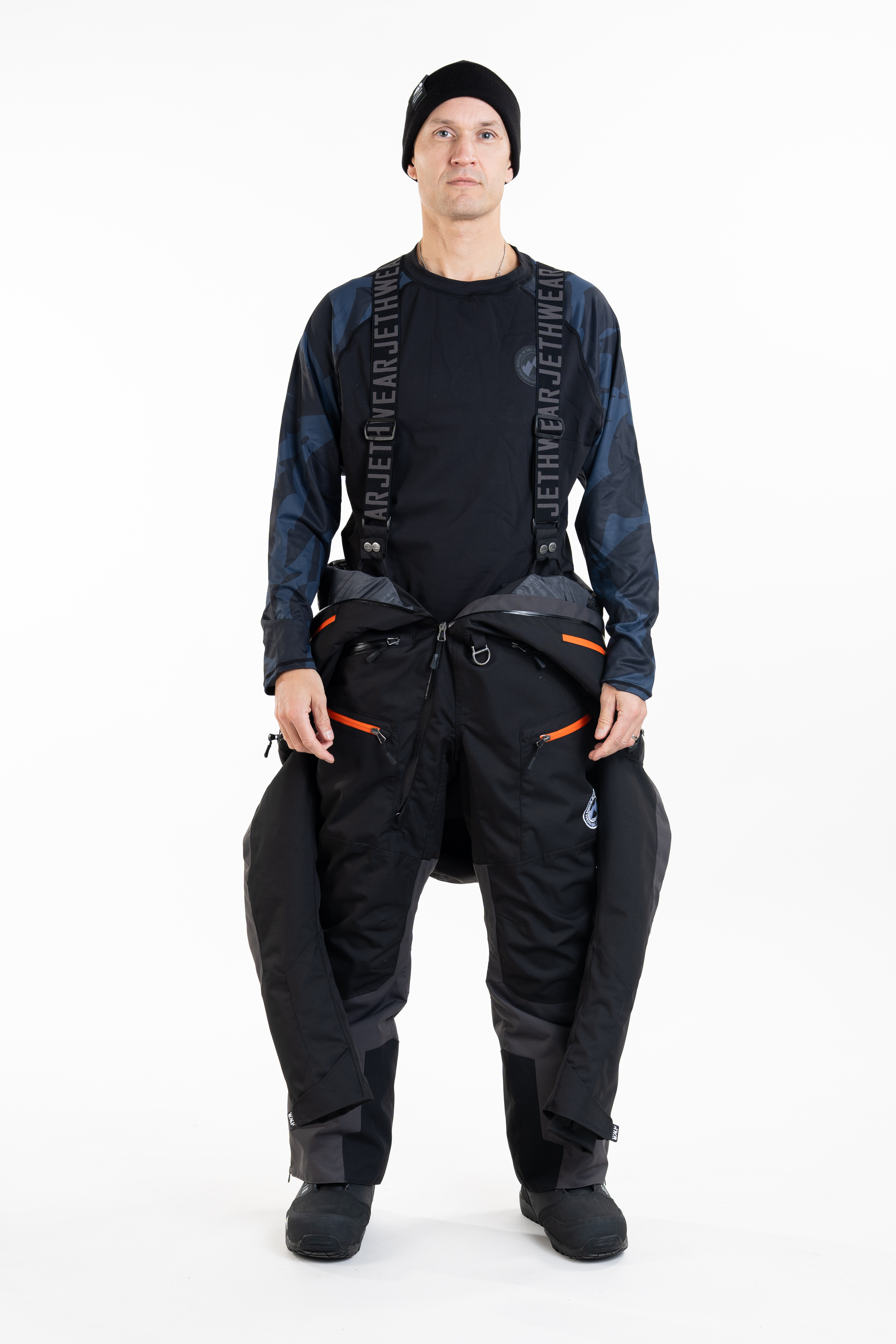 Jethwear M's The One V2 - Black / Iron / Orange - 150g - 30